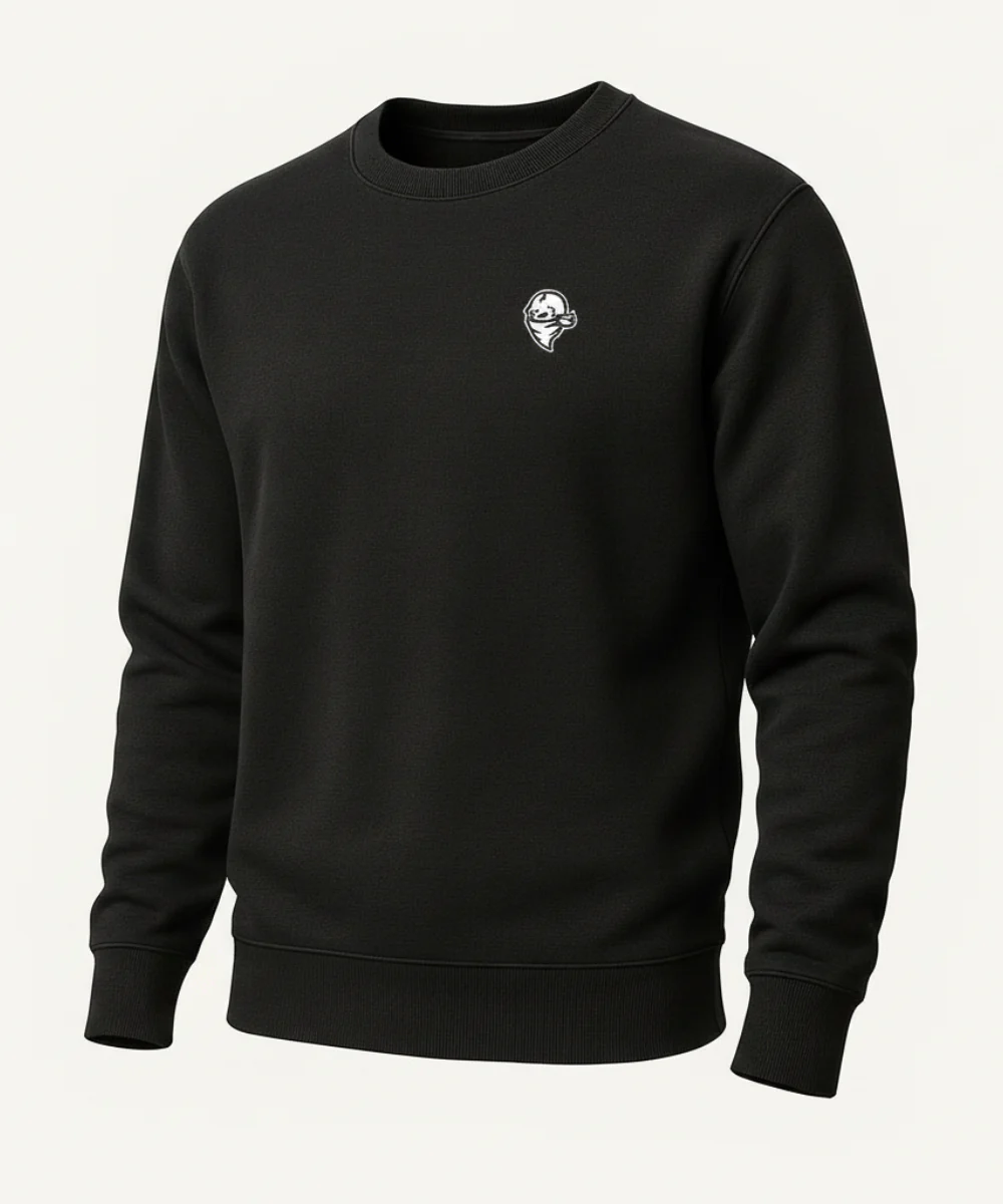 Sweatshirt Pride Or Die Fearless - Noir