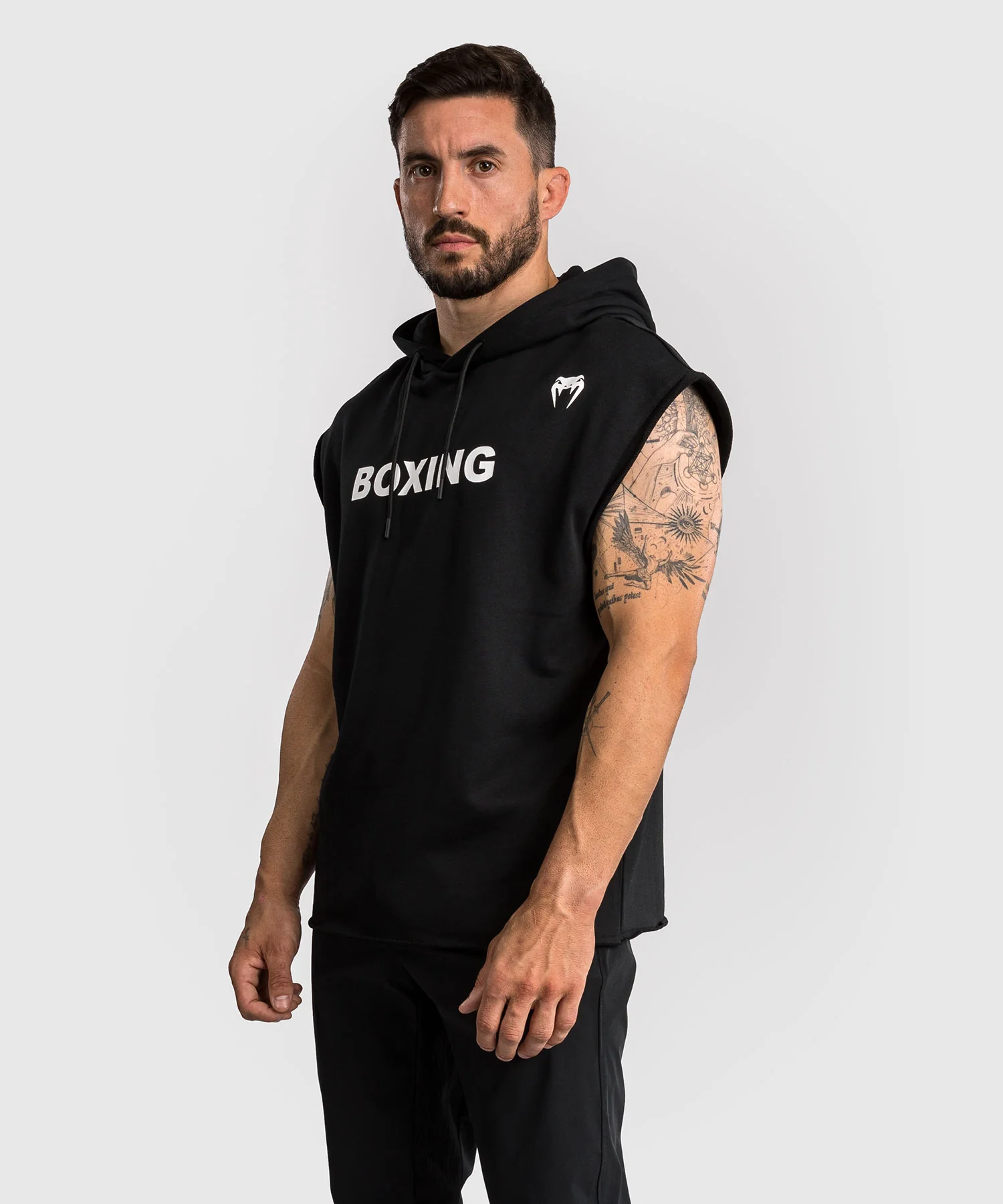 Sweatshirt sans manches Venum Boxing VT - Noir/Blanc - Image 3