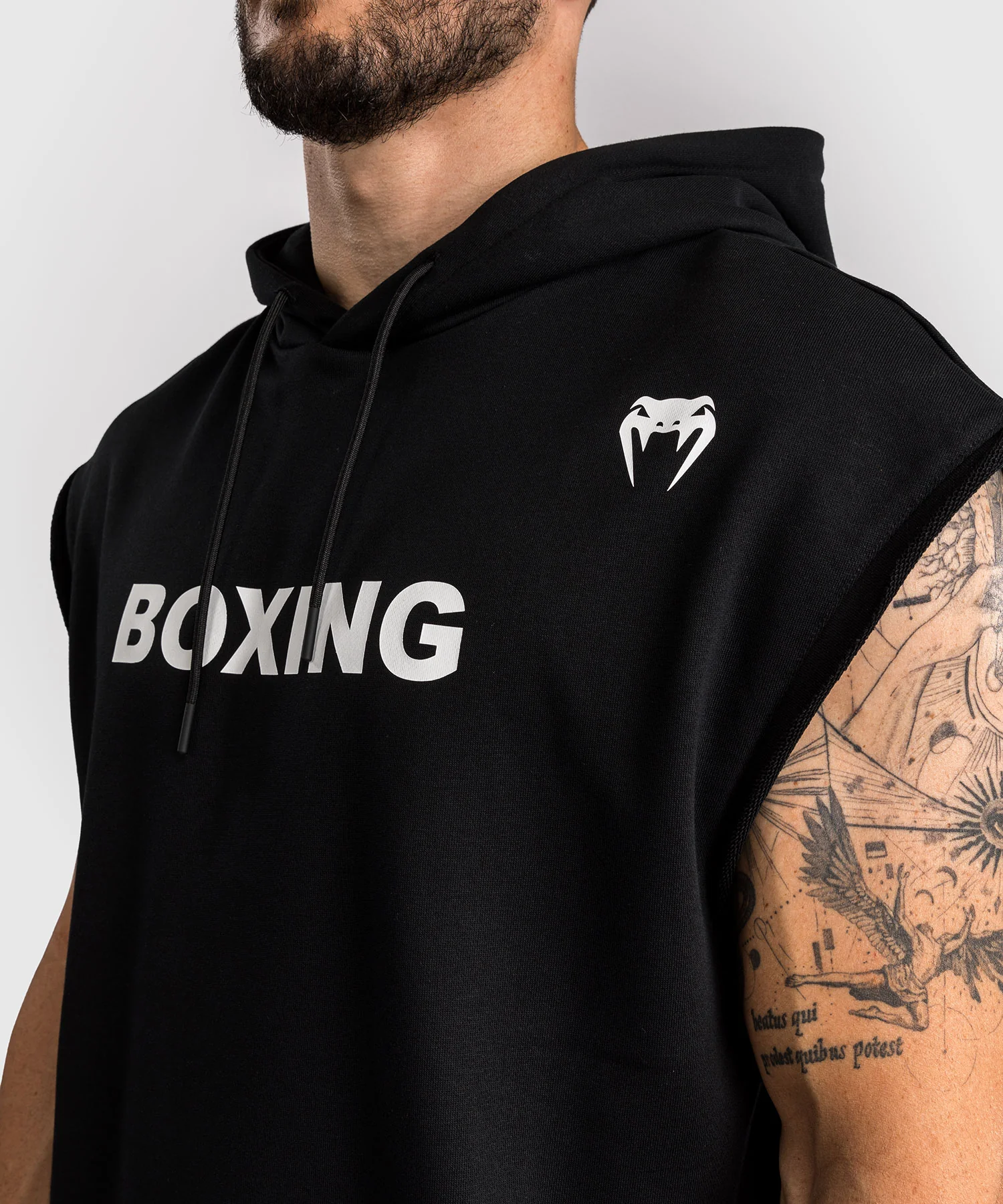 Sweatshirt sans manches Venum Boxing VT - Noir/Blanc - Image 4
