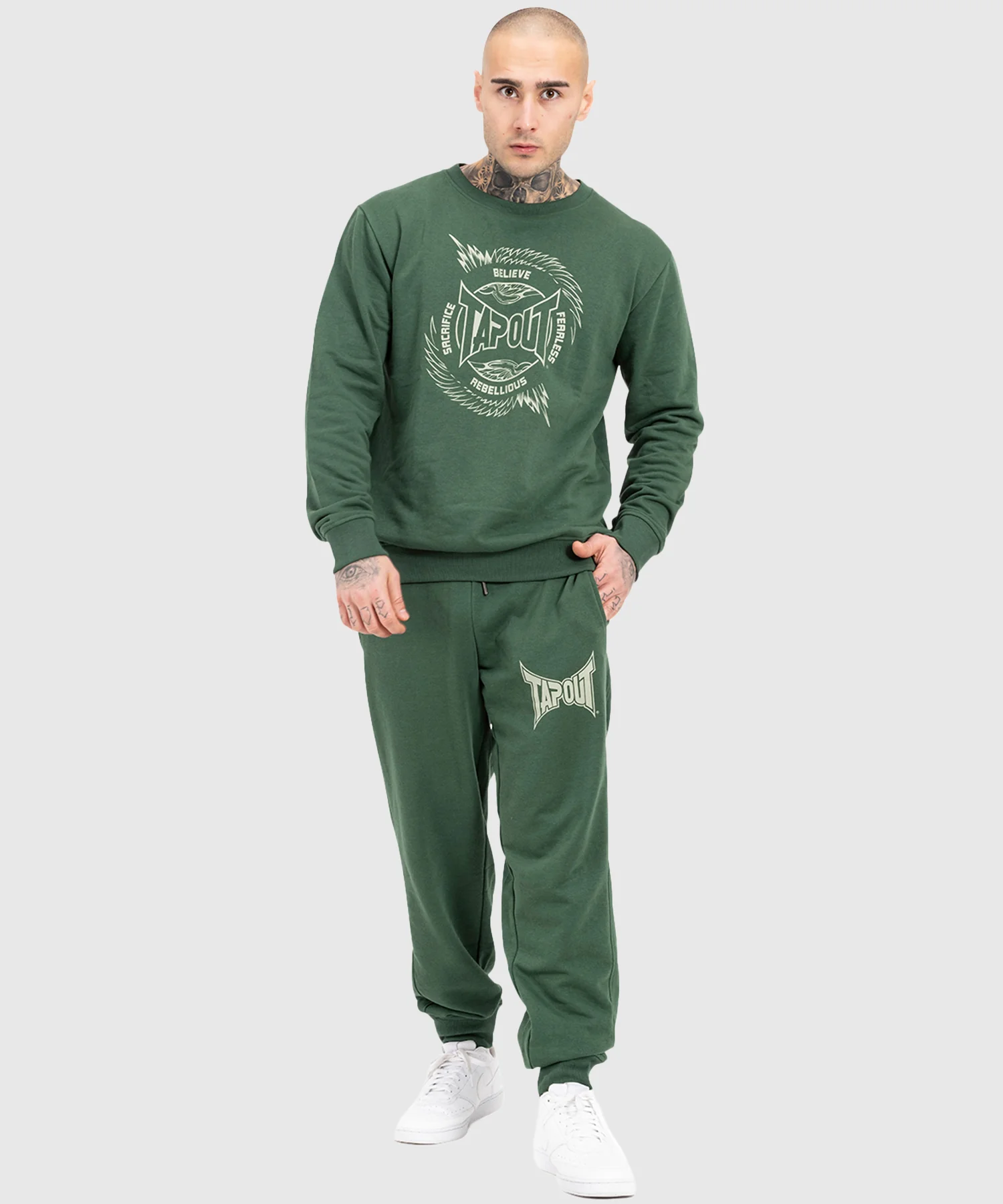 Sweatshirt Tapout Spirit - Vert - Image 2