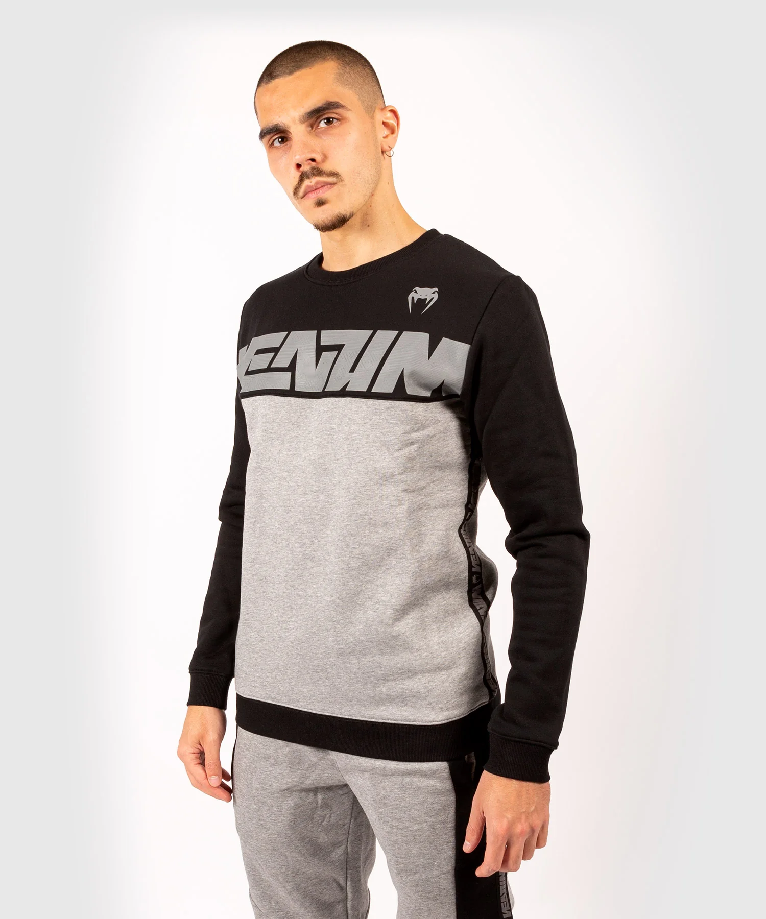 Sweatshirt Venum Connect - Noir/Gris Foncé - Image 3