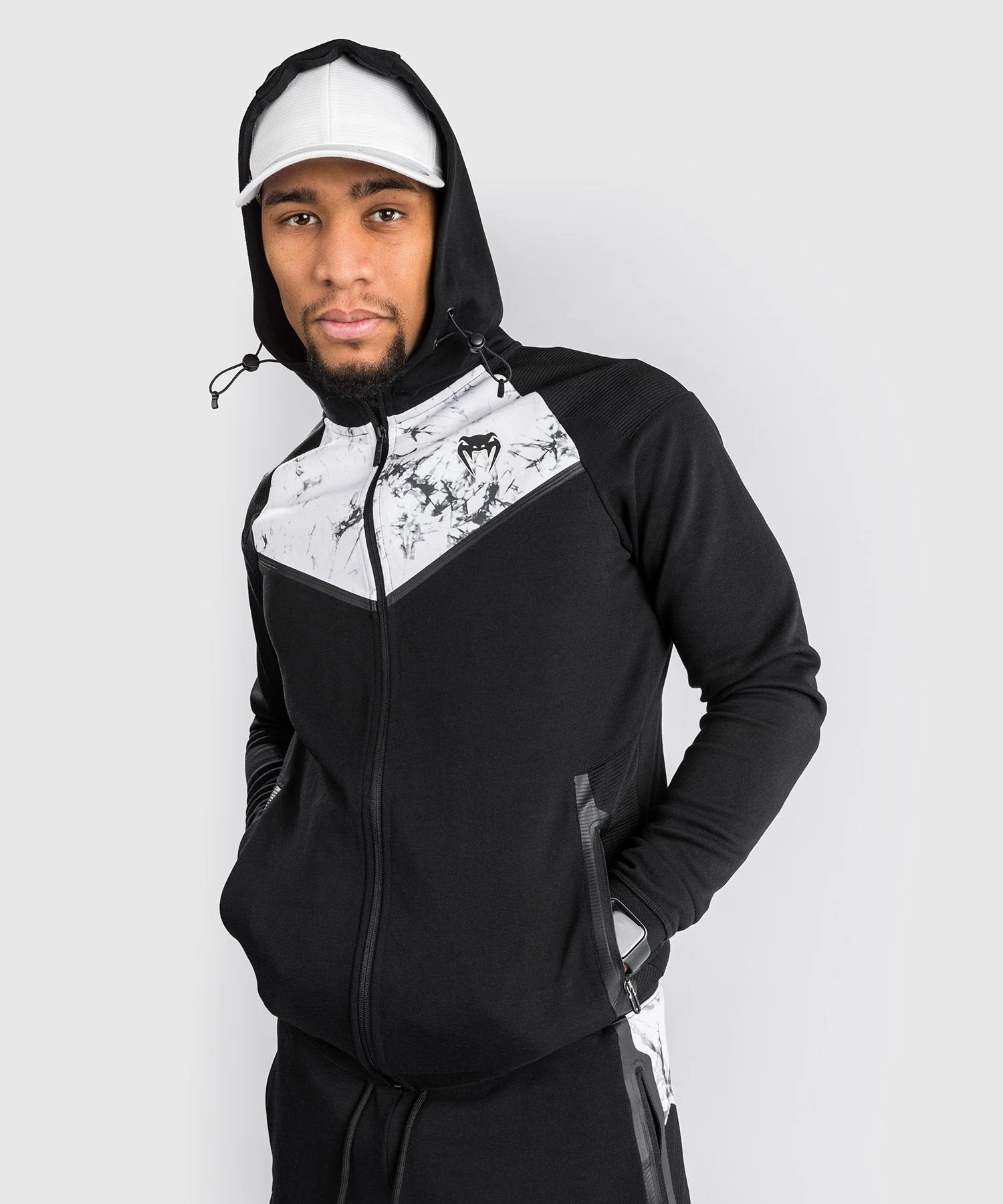 Sweatshirt Venum Laser Evo 2.0 - Noir/Marbre - Image 3