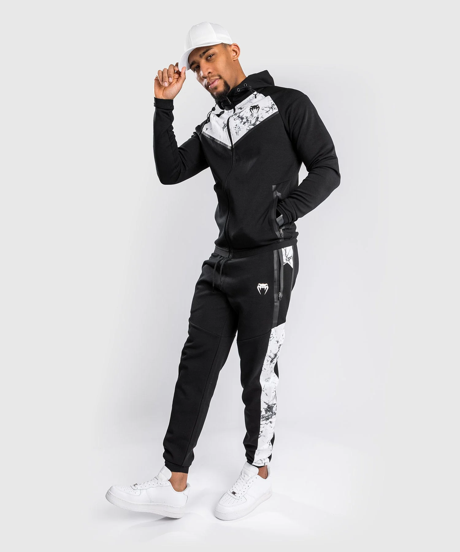 Sweatshirt Venum Laser Evo 2.0 - Noir/Marbre - Image 4