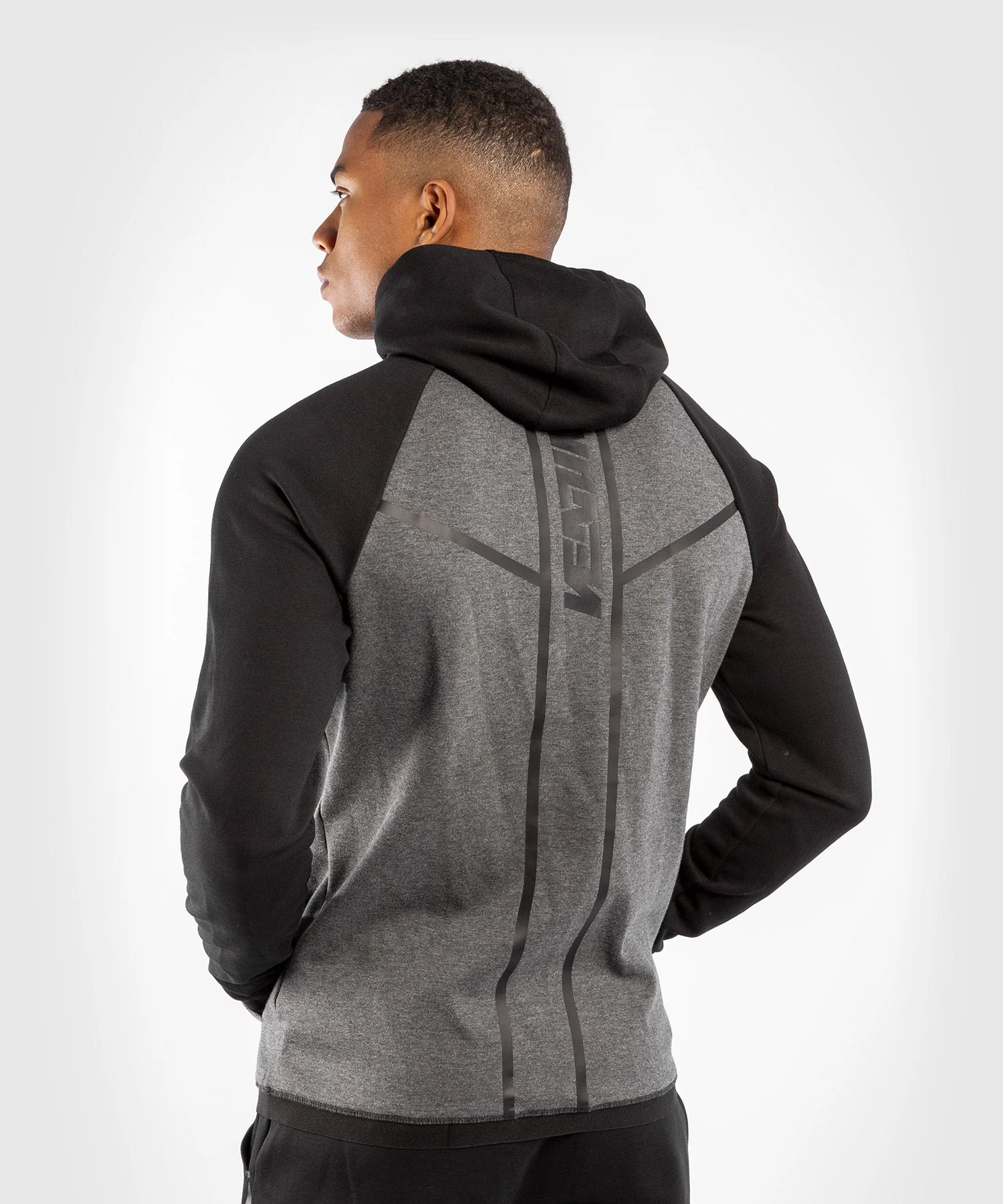 Sweatshirt Venum Laser X Connect – Gris Chiné Foncé - Image 3