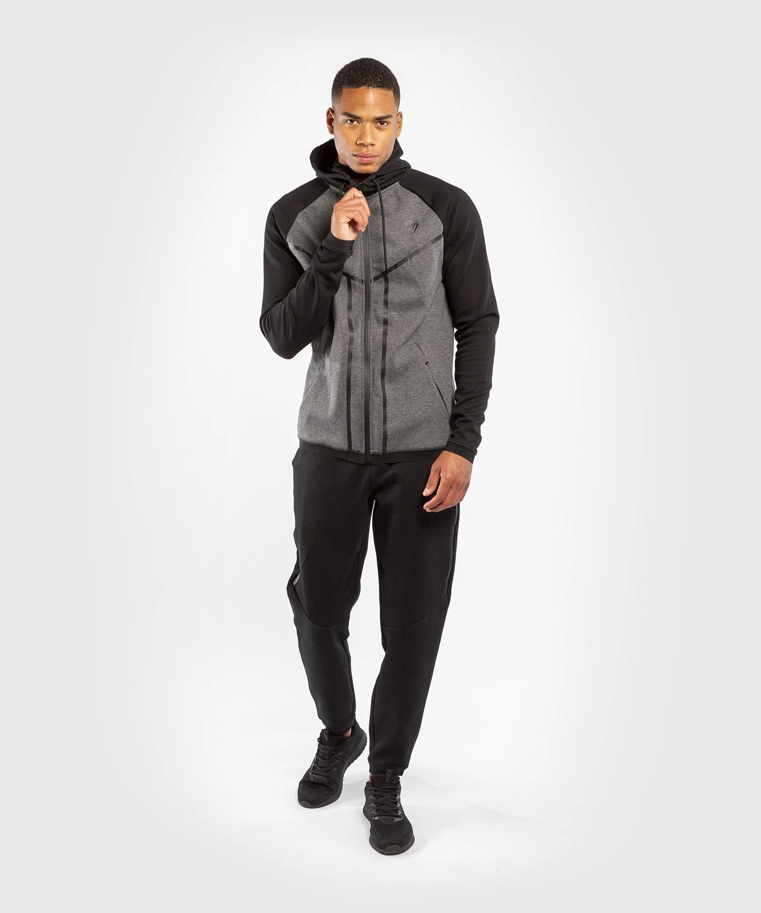 Sweatshirt Venum Laser X Connect – Gris Chiné Foncé - Image 4