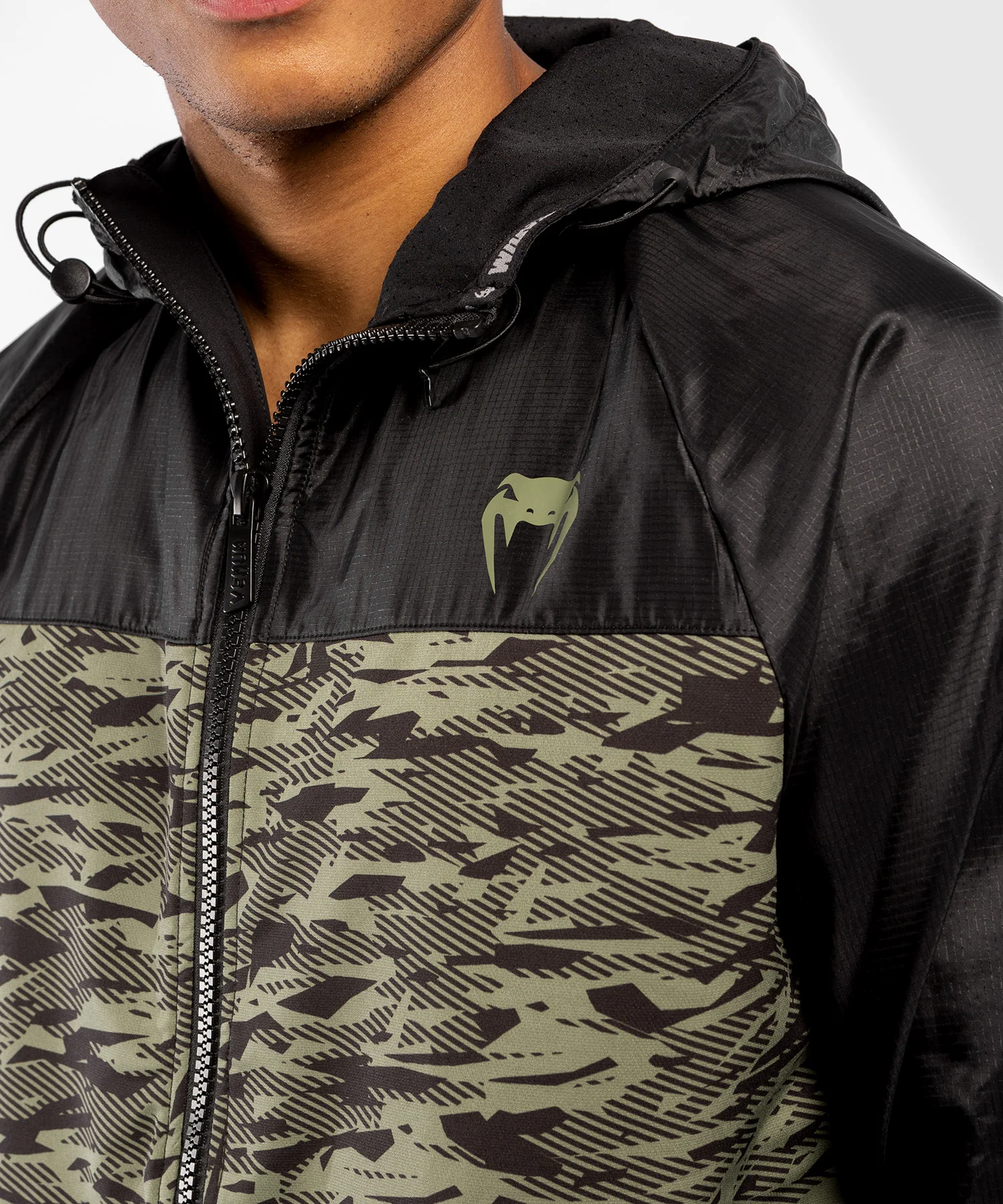 Sweatshirt Venum Laser XT – Noir/Forest Camo - Image 7