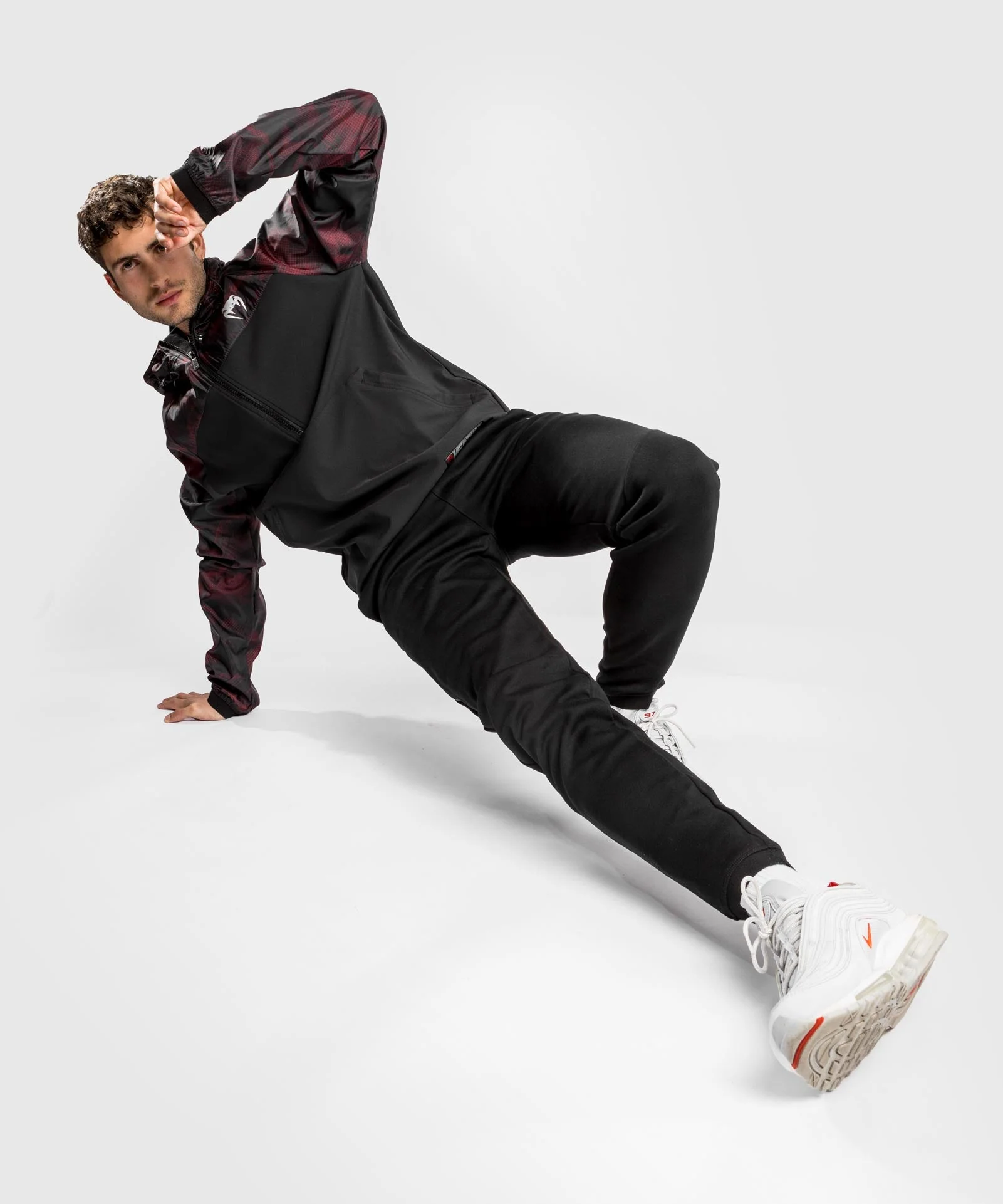 Sweatshirt Venum Laser XT – Noir/Rouge - Image 4