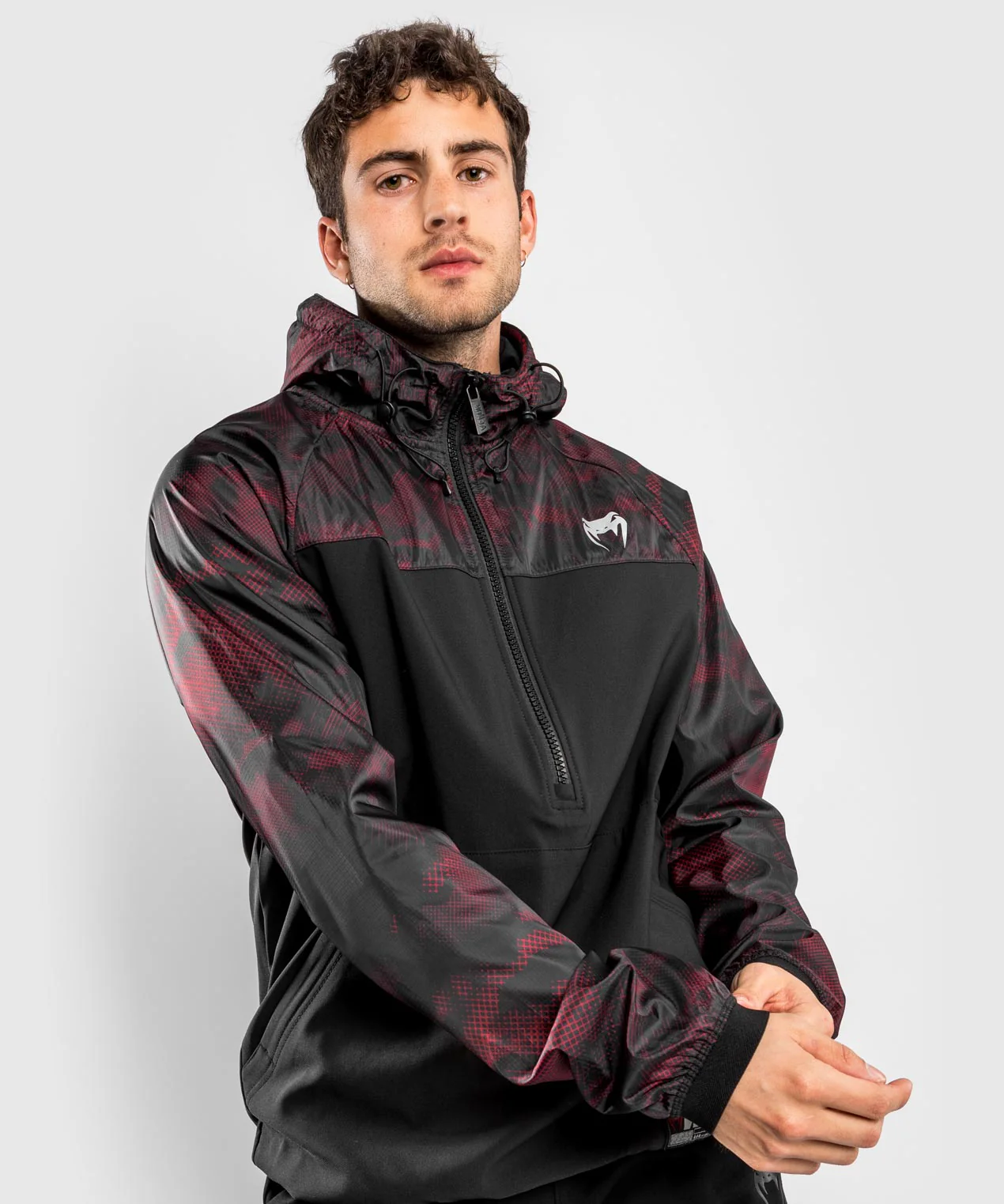 Sweatshirt Venum Laser XT – Noir/Rouge - Image 5