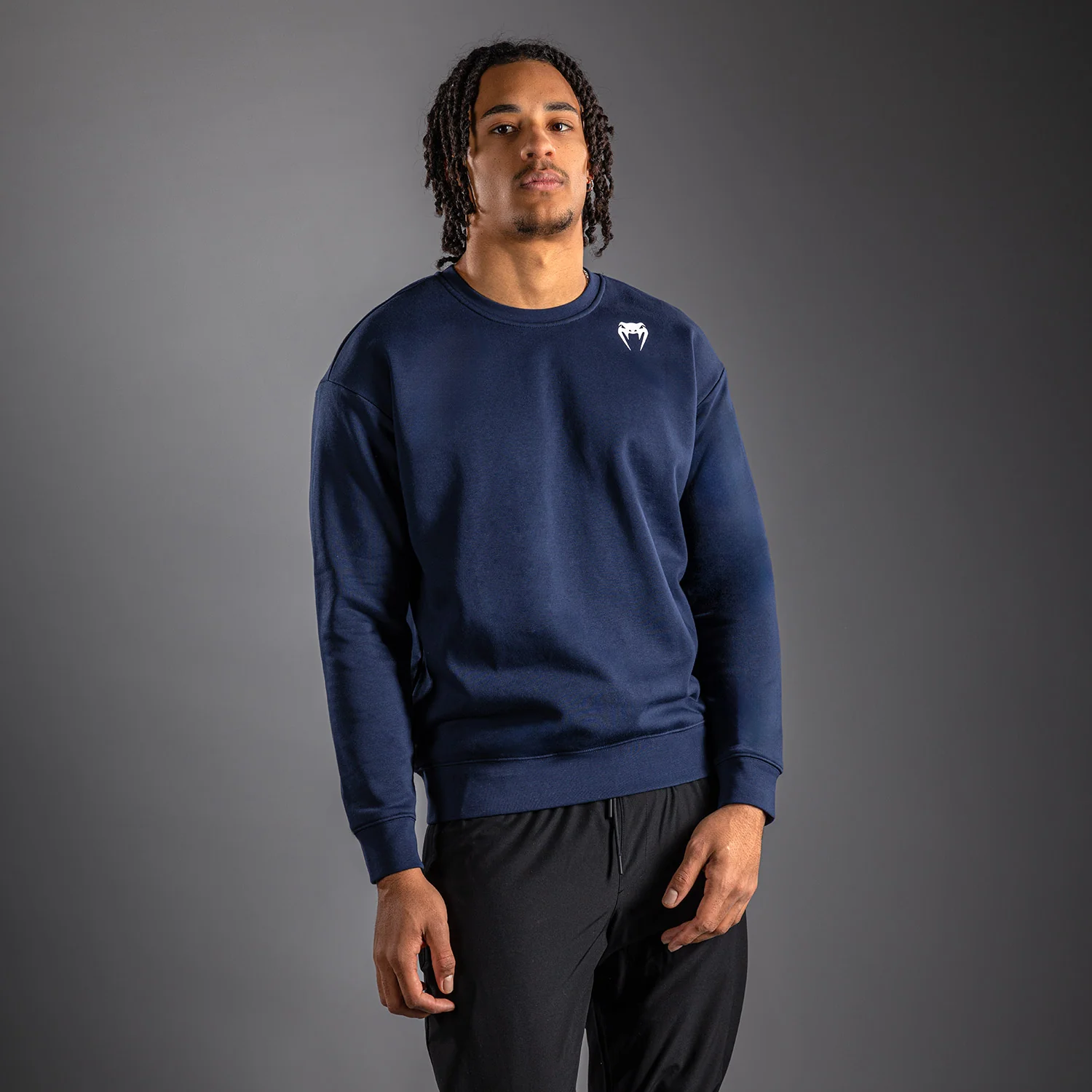 Sweatshirt Venum Lineup - Bleu Marine/Blanc