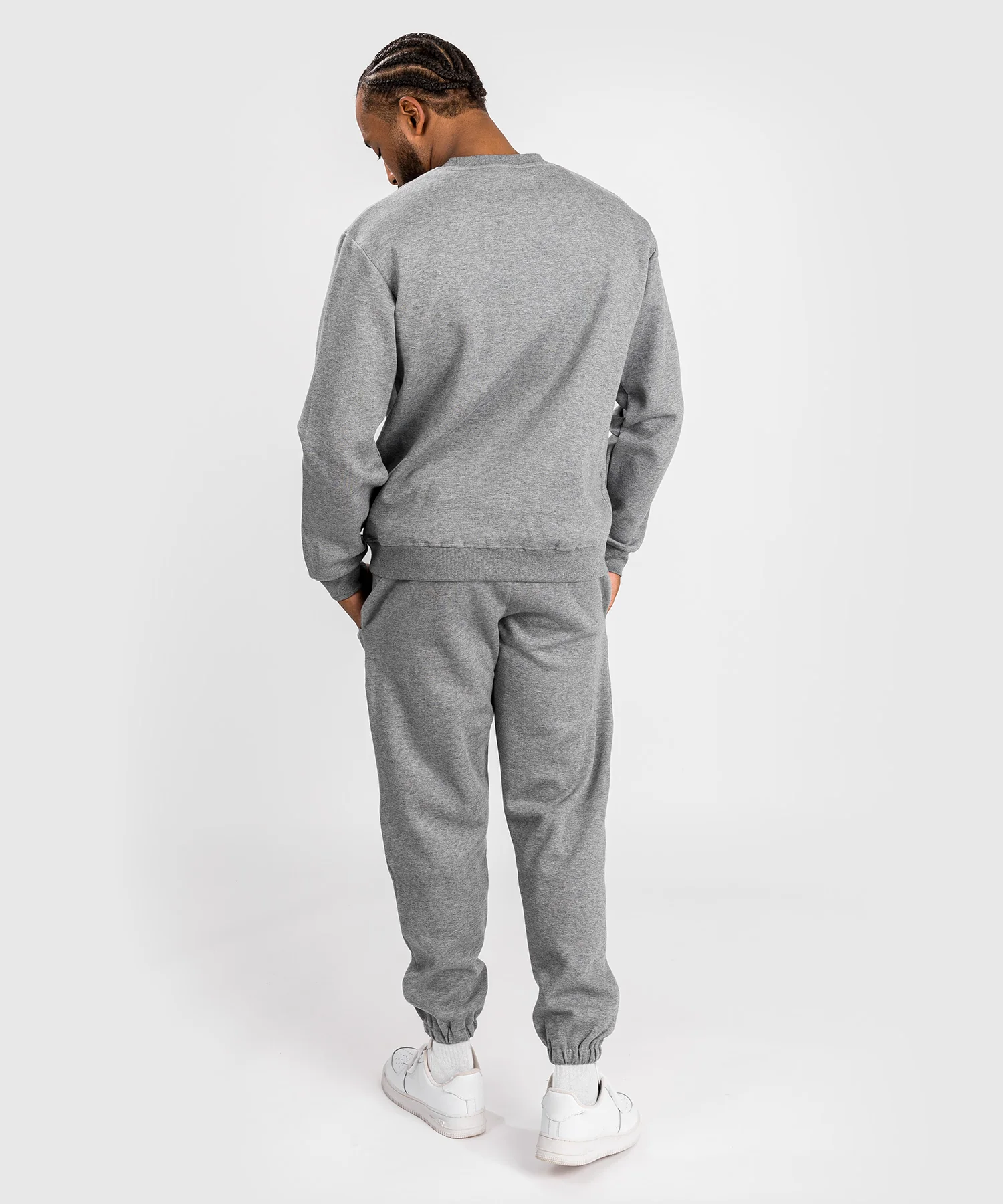 Sweatshirt Venum Silent Power Lite - Gris Clair Chiné - Image 3