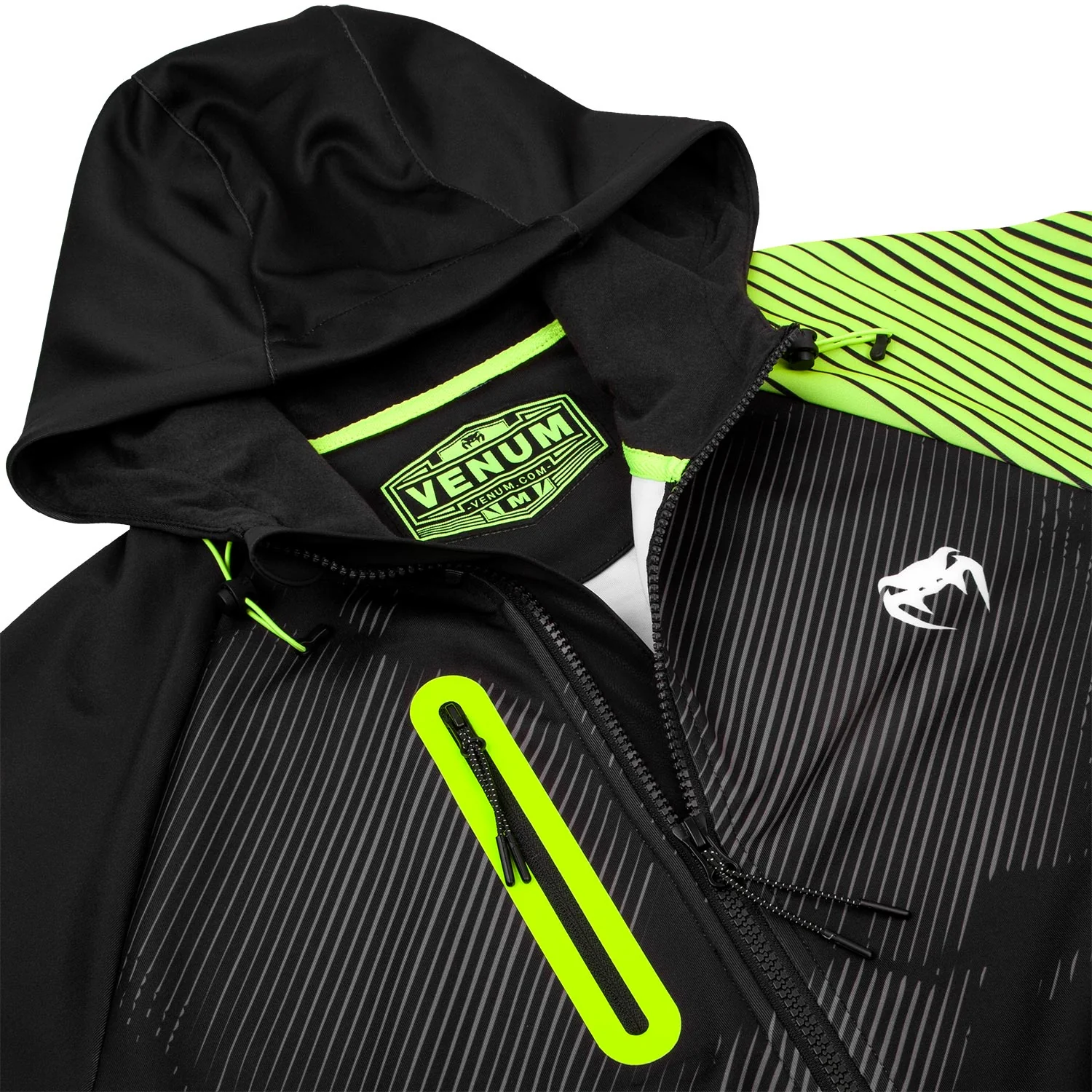 Sweatshirt Venum Training Camp 2.0 - Noir/Jaune Fluo - Exclusivité - Image 5