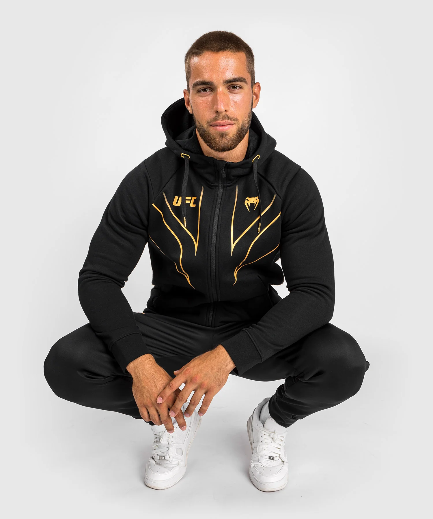 Sweatshirt Zippé Homme UFC Venum Fight Night 2.0 Replica - Champion - Image 3