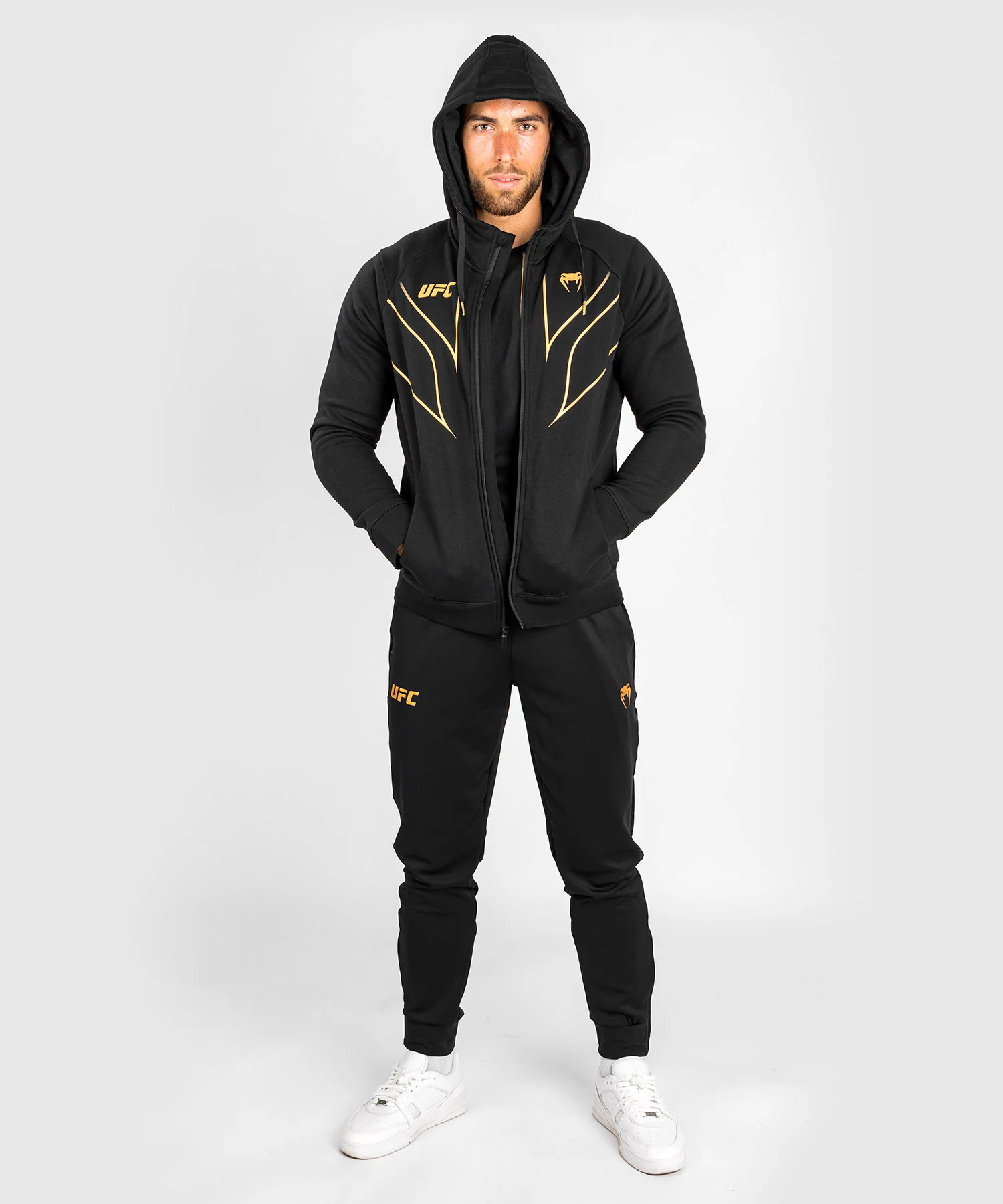 Sweatshirt Zippé Homme UFC Venum Fight Night 2.0 Replica - Champion - Image 4