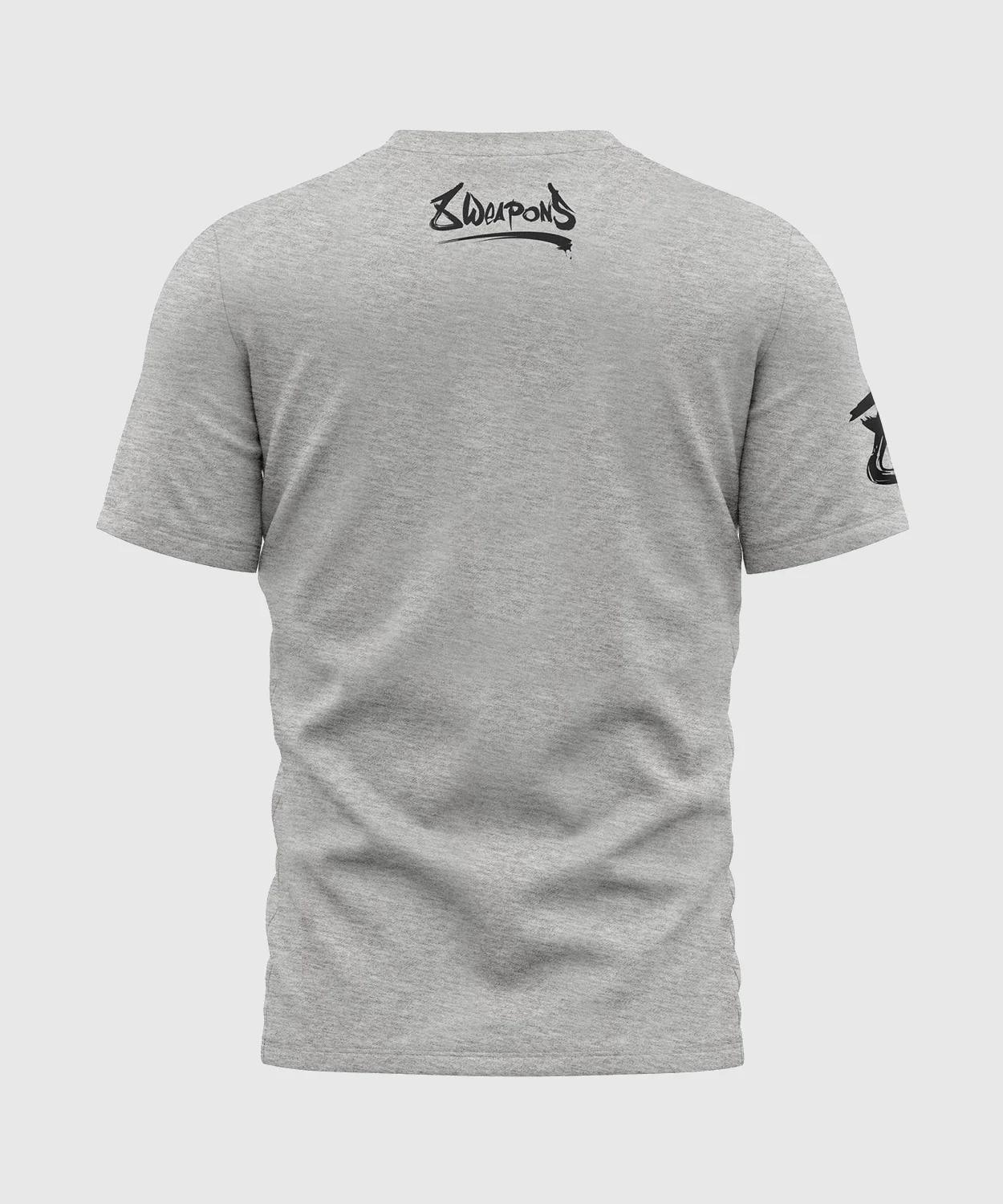 T-shirt 8 Weapons Sak Yant Tigers - Gris - Image 2