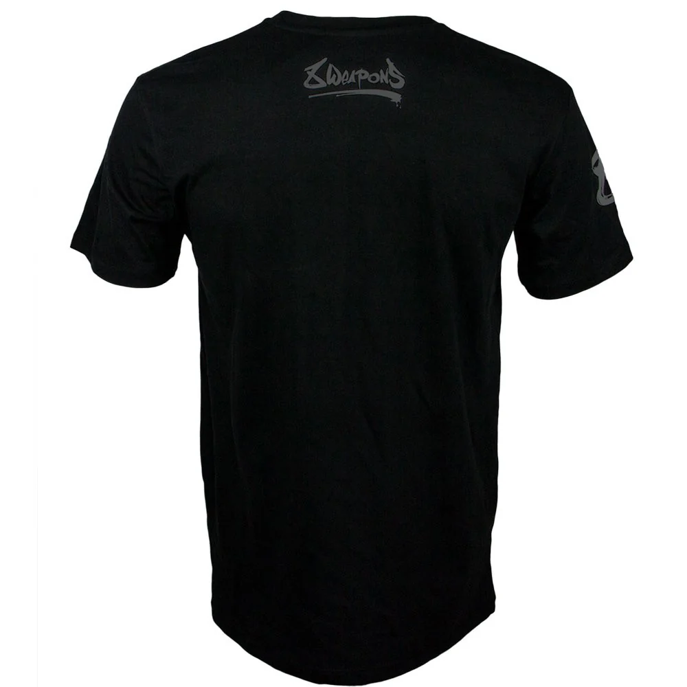T-shirt 8 Weapons Unlimited Grey - Noir - Image 3