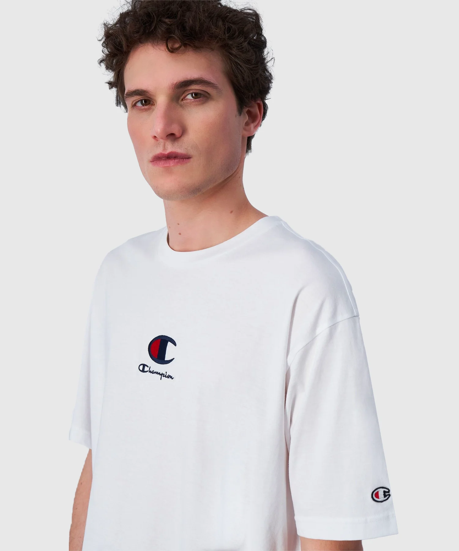 T-Shirt À Manches Courtes Champion Legacy - Blanc - Image 2