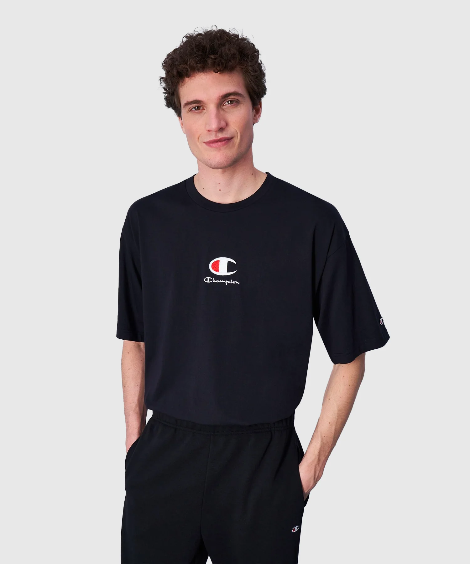 T-Shirt À Manches Courtes Champion Legacy - Bleu Marine
