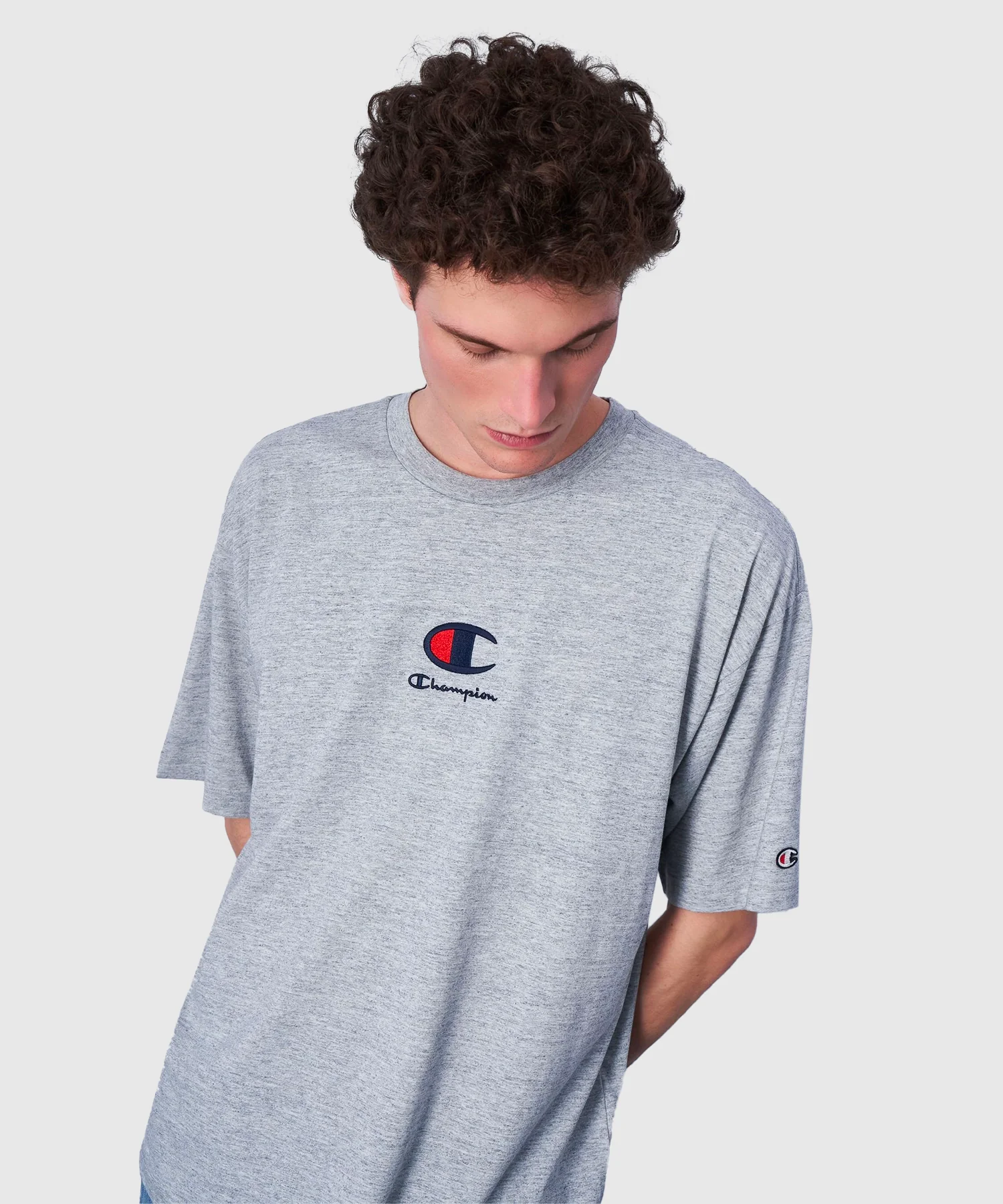 T-Shirt À Manches Courtes Champion Legacy - Gris - Image 2