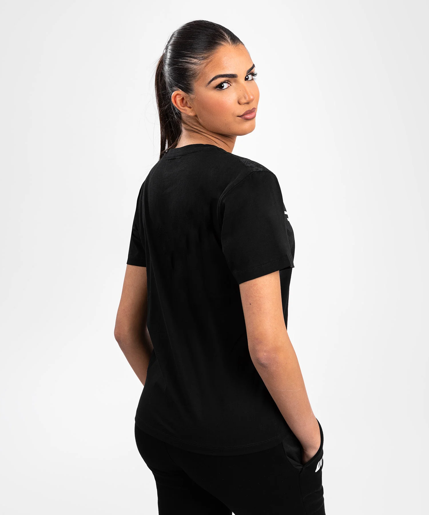 T-shirt à manches courtes pour Femmes UFC Adrenaline by Venum Replica - Noir - Image 5