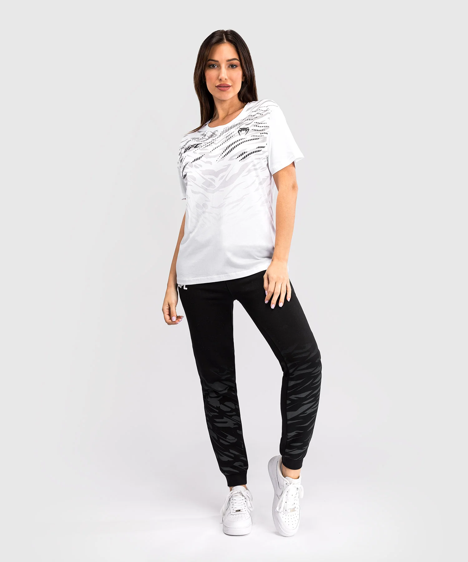 T-shirt à Manches Courtes pour Femmes UFC Fusion by Venum Replica - Blanc - Image 5