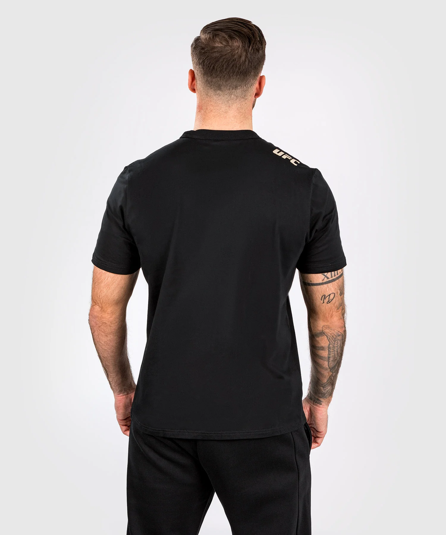 T-shirt à manches courtes pour Hommes UFC Adrenaline by Venum Fight Week - Noir - Image 2