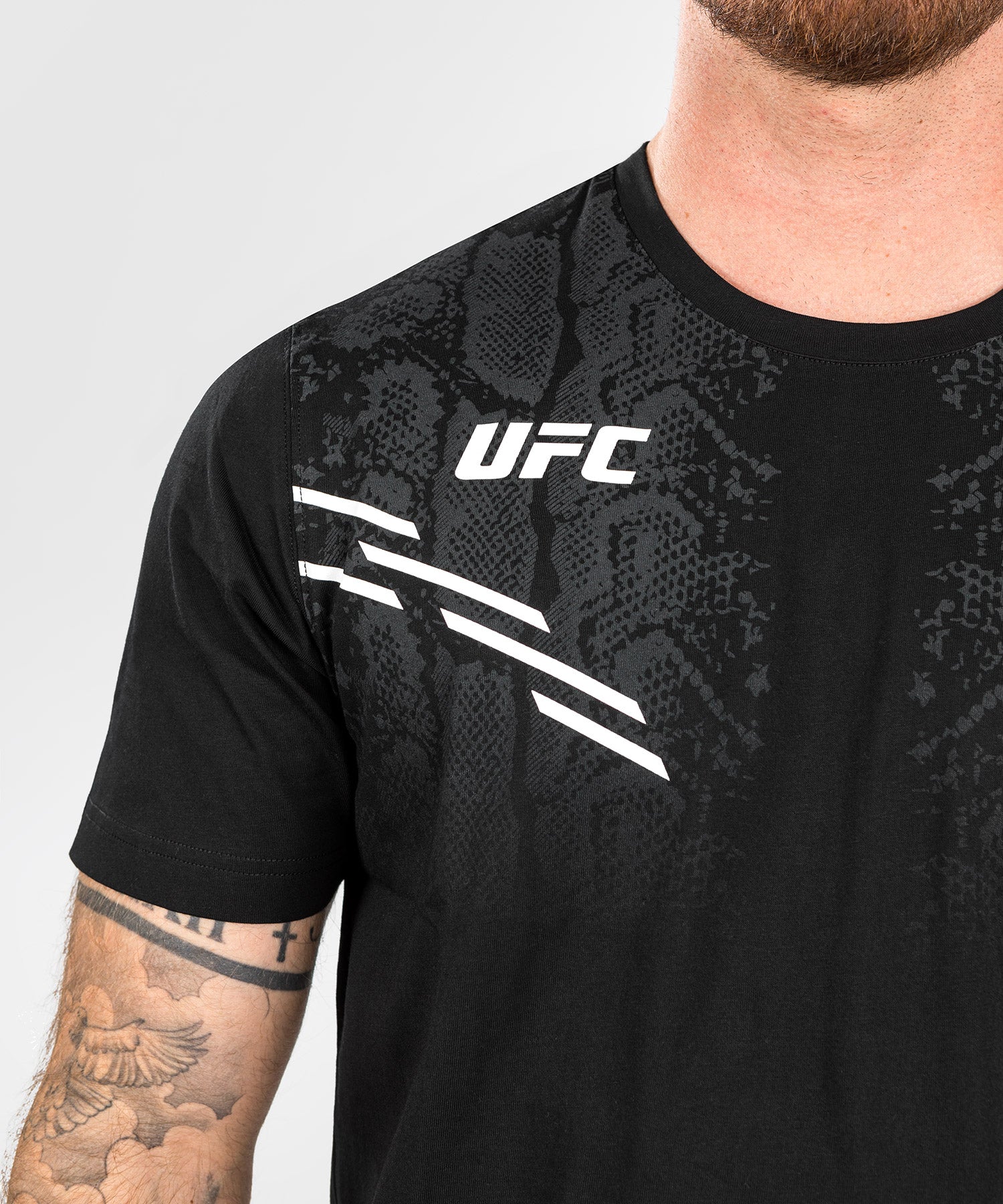 T-shirt à manches courtes pour Hommes UFC Adrenaline by Venum Replica - Noir - Image 2