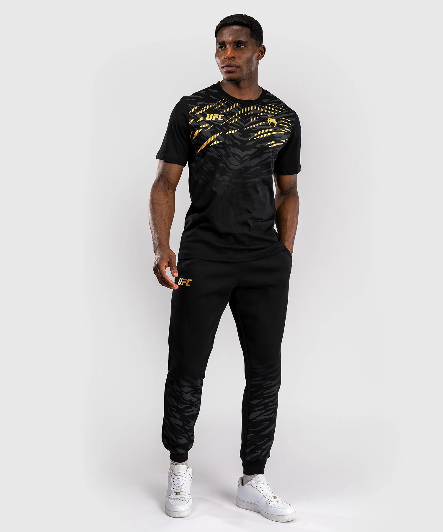 T-shirt à Manches Courtes pour Hommes UFC Fusion by Venum Replica - Champion - Image 4