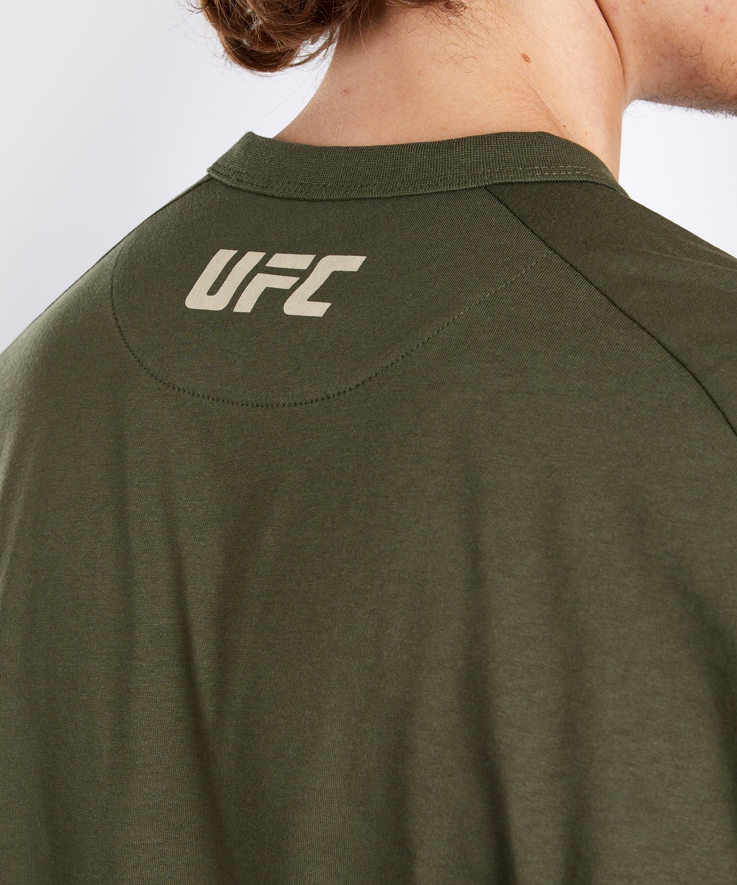 T-shirt à manches longues pour Hommes UFC Adrenaline by Venum Fight Week - Khaki - Image 8