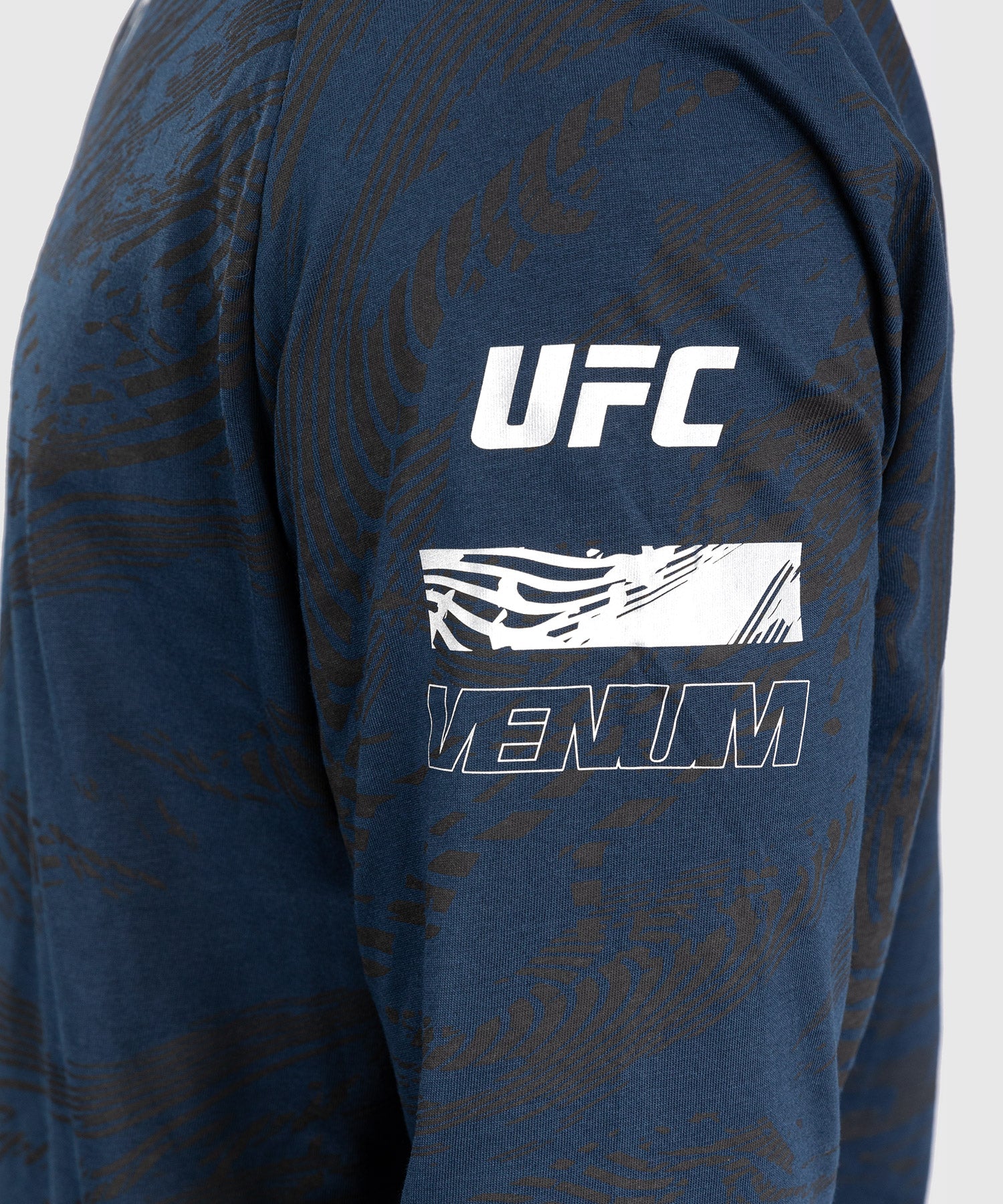 T-shirt à Manches Longues pour Hommes UFC Fusion by Venum Fight Week - Bleu Océanique - Image 6