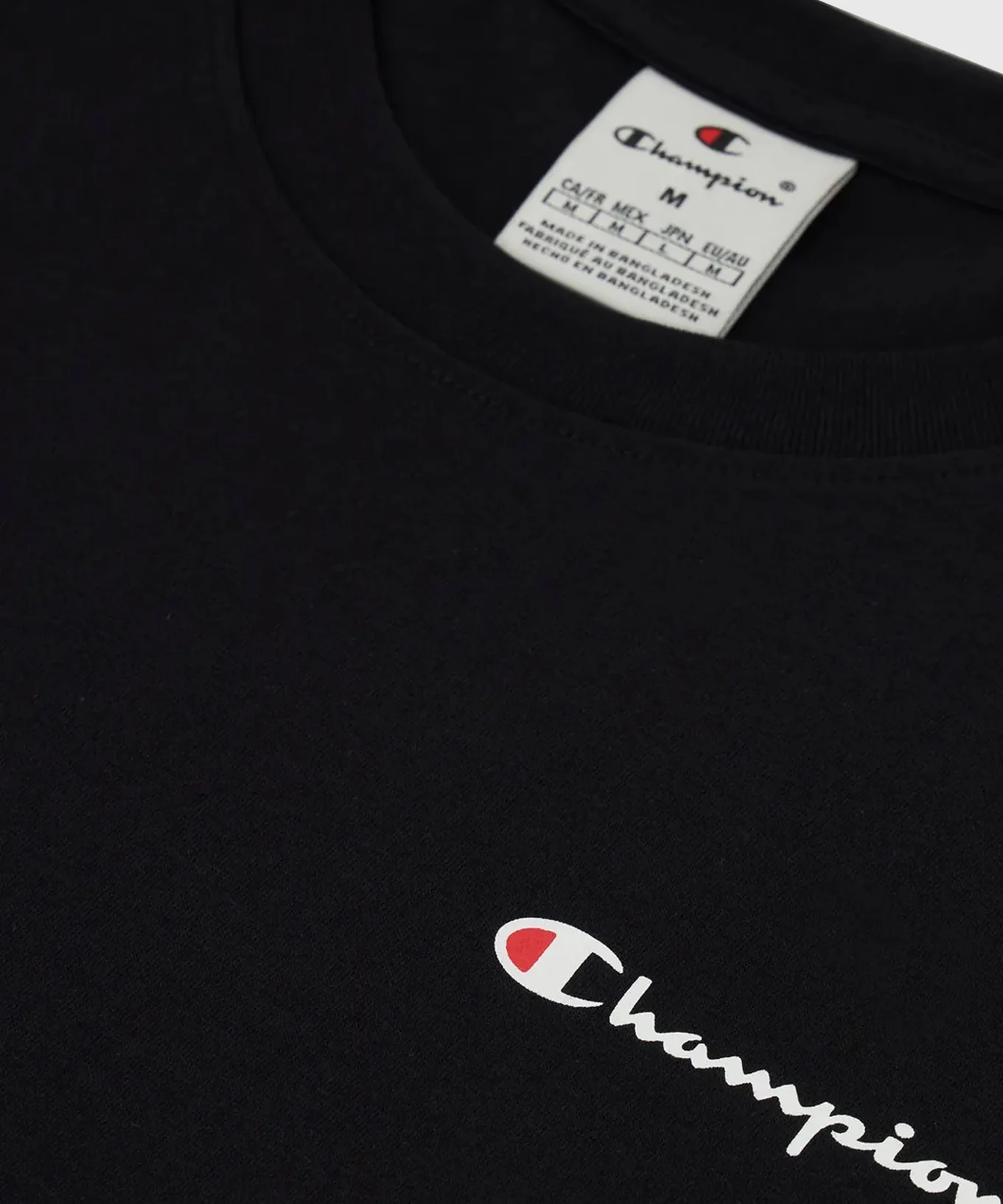 T-Shirt Champion En Jersey De Coton Avec Petit Logo - Noir - Image 5
