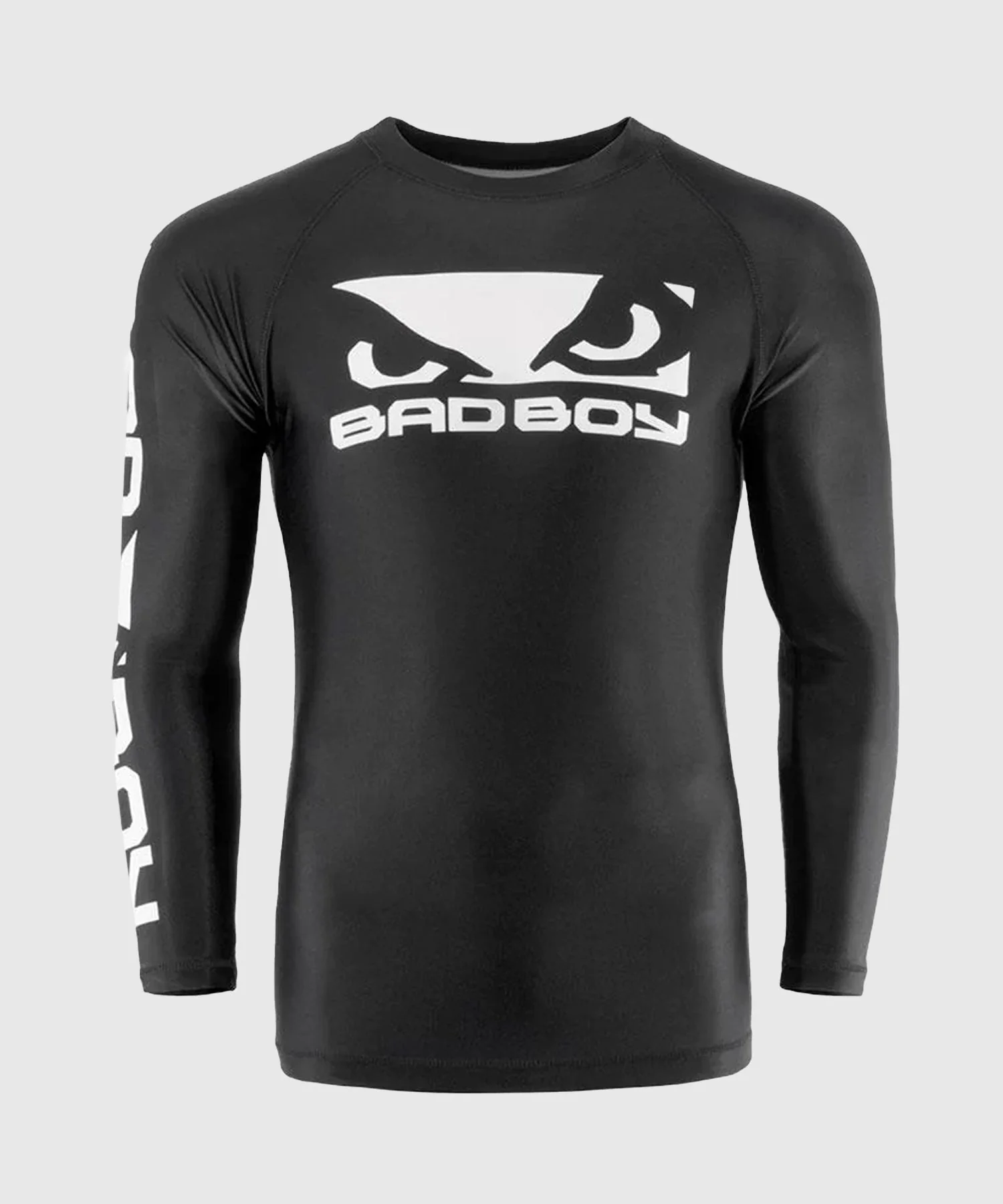 T-shirt de Compression Bad Boy - Manches Longues - Noir/Blanc