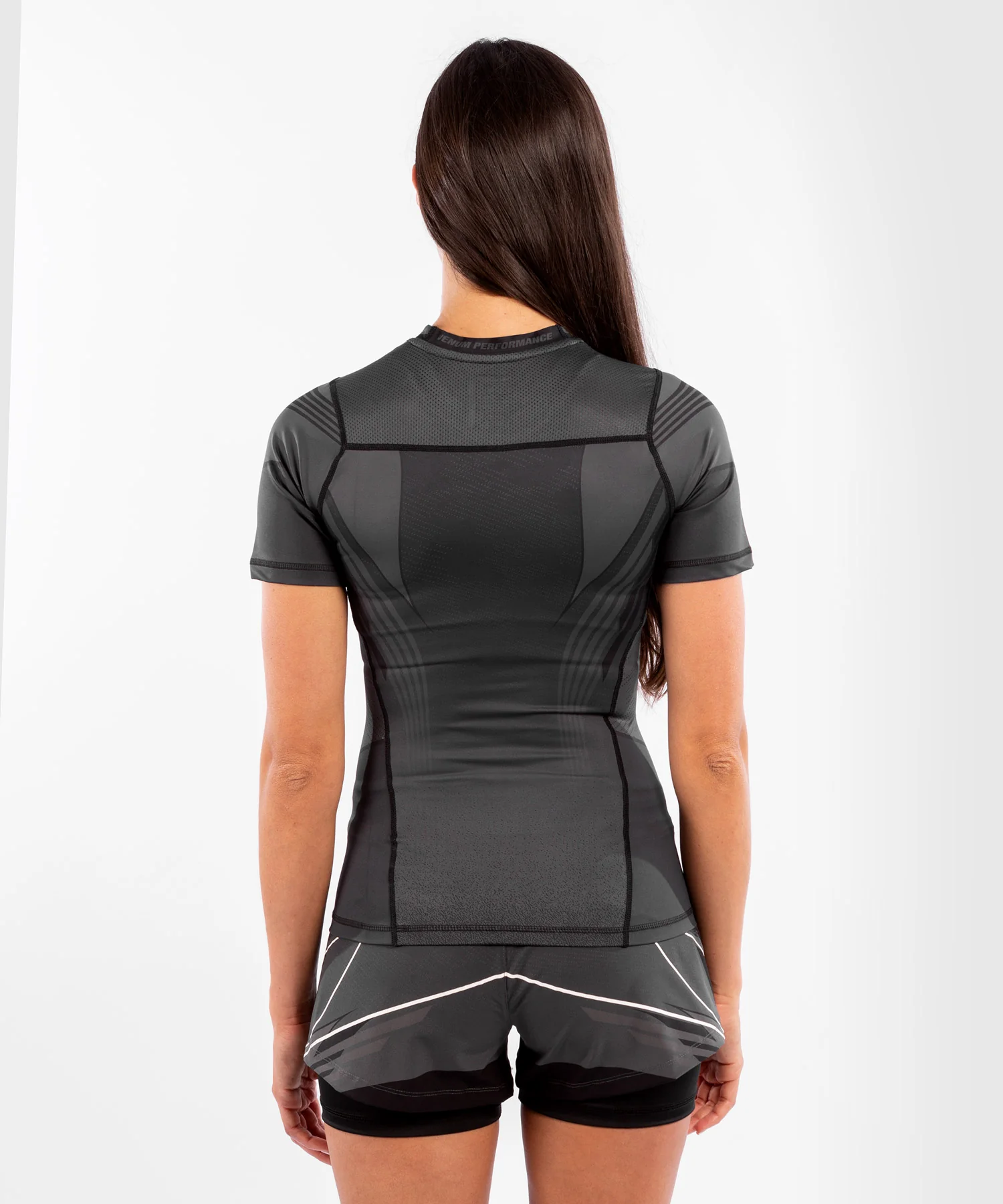 T-shirt de compression Femme UFC Venum Authentic Fight Night - Noir - Image 2