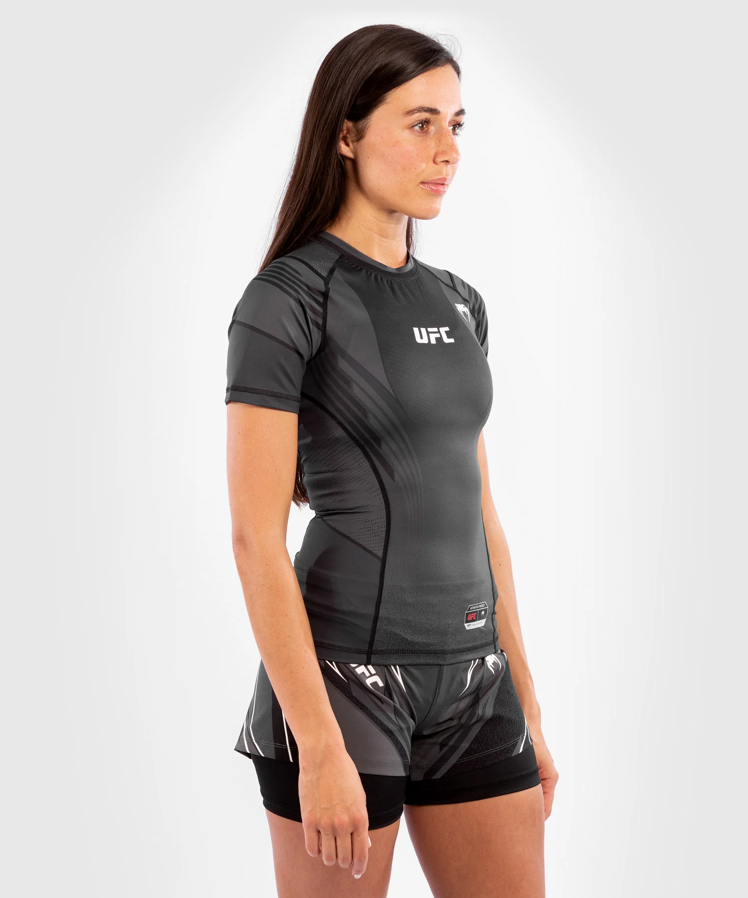 T-shirt de compression Femme UFC Venum Authentic Fight Night - Noir - Image 4