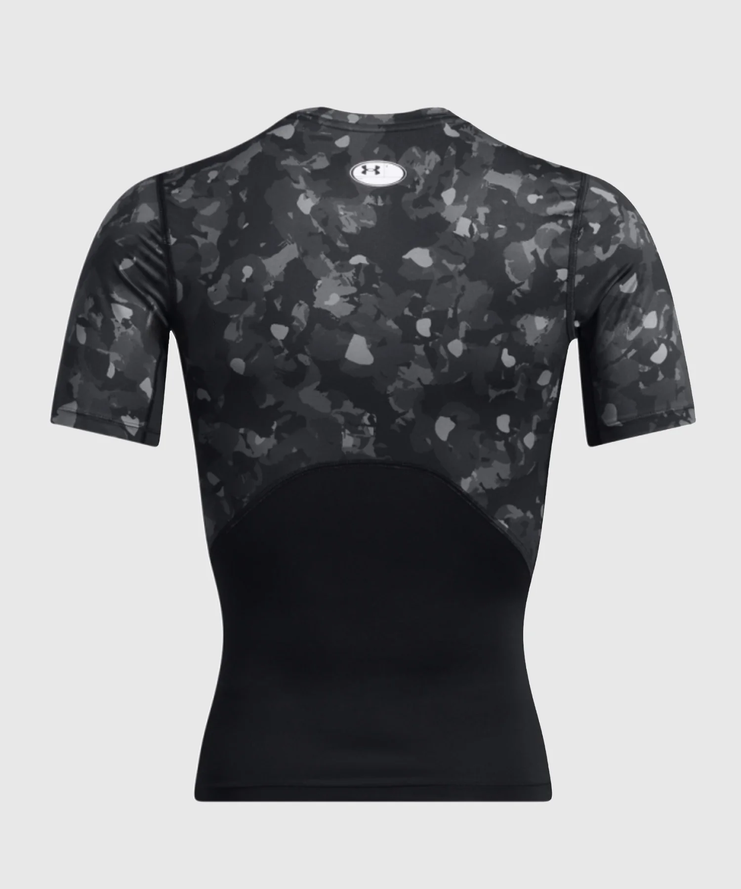 T-Shirt De Compression Under Armour Heatgear Armour - Noir/Gris - Image 4