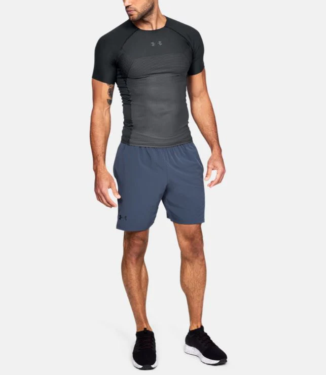 T-shirt de compression Under Armour Threadborne Vanish - Noir - Image 2