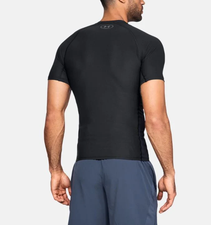 T-shirt de compression Under Armour Threadborne Vanish - Noir - Image 3