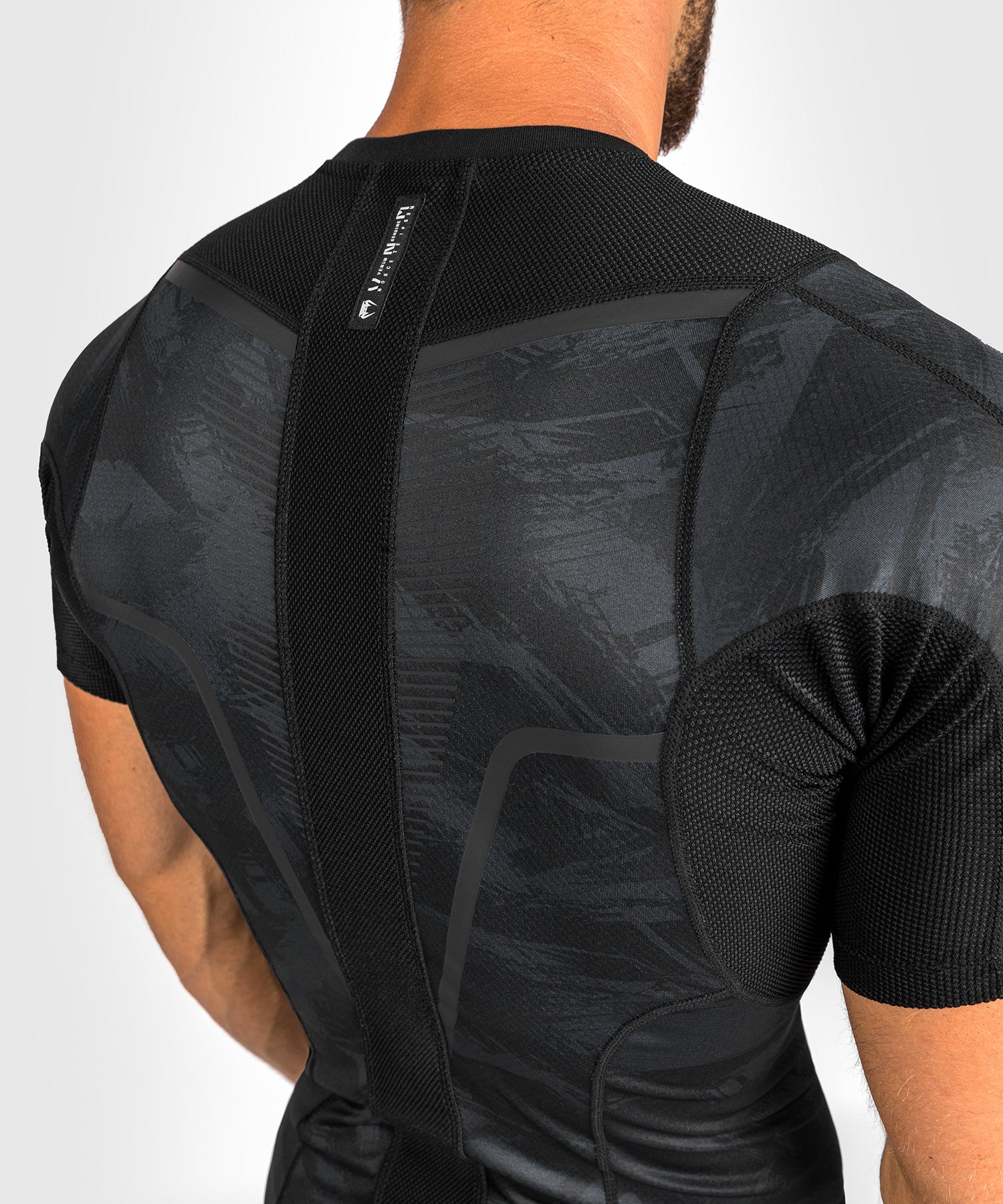 T-Shirt de Compression Venum Electron 3.0 - Manches Courtes - Noir - Image 5