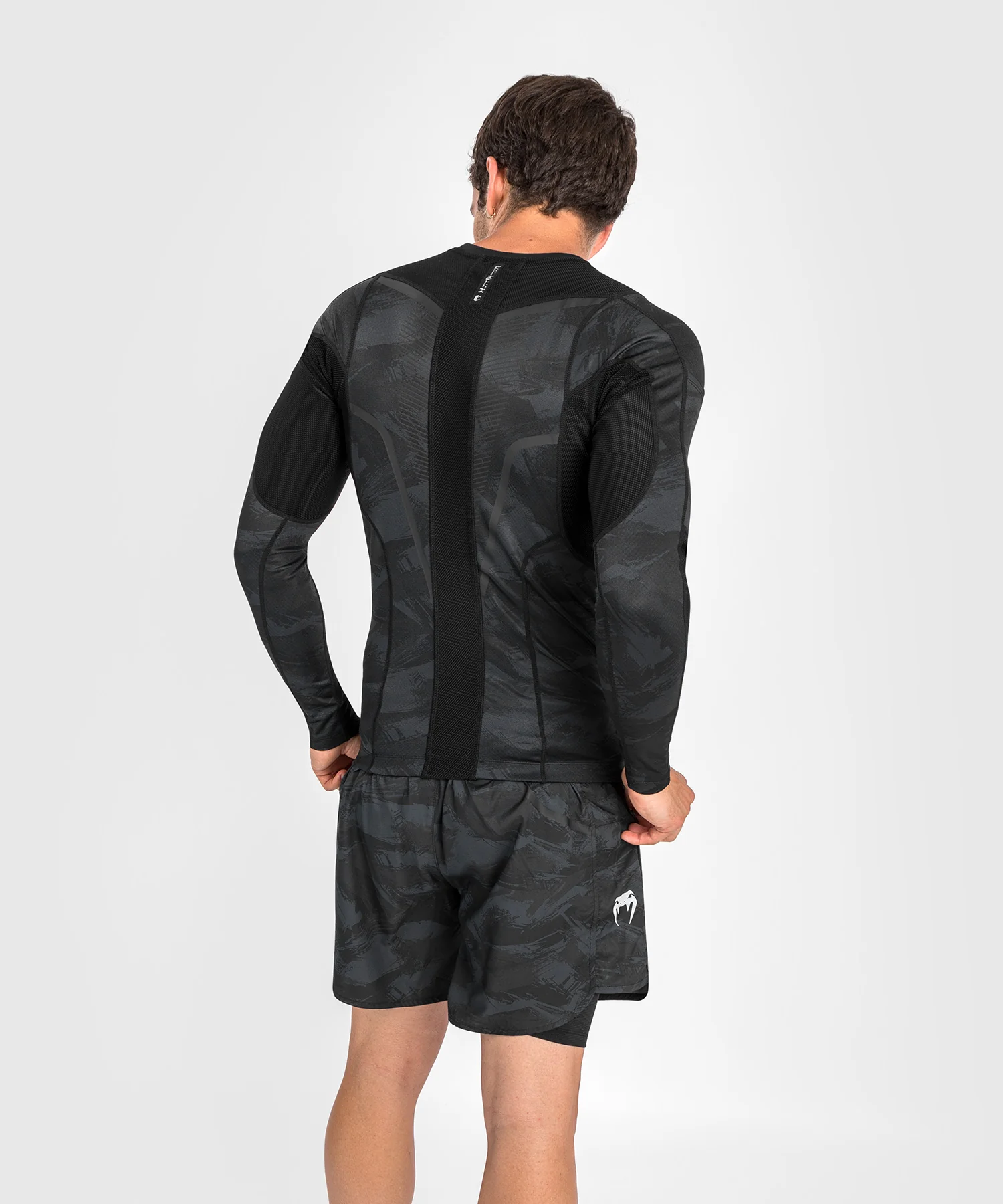 T-Shirt de Compression Venum Electron 3.0 - Manches Longues - Noir - Image 4