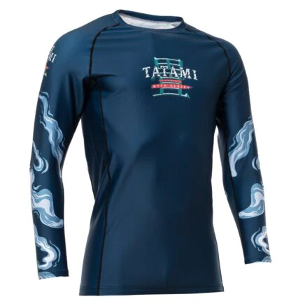 T-shirt de Compressoin Eco Tatami Fightwear Myth Series Dragon - Bleu - Image 2