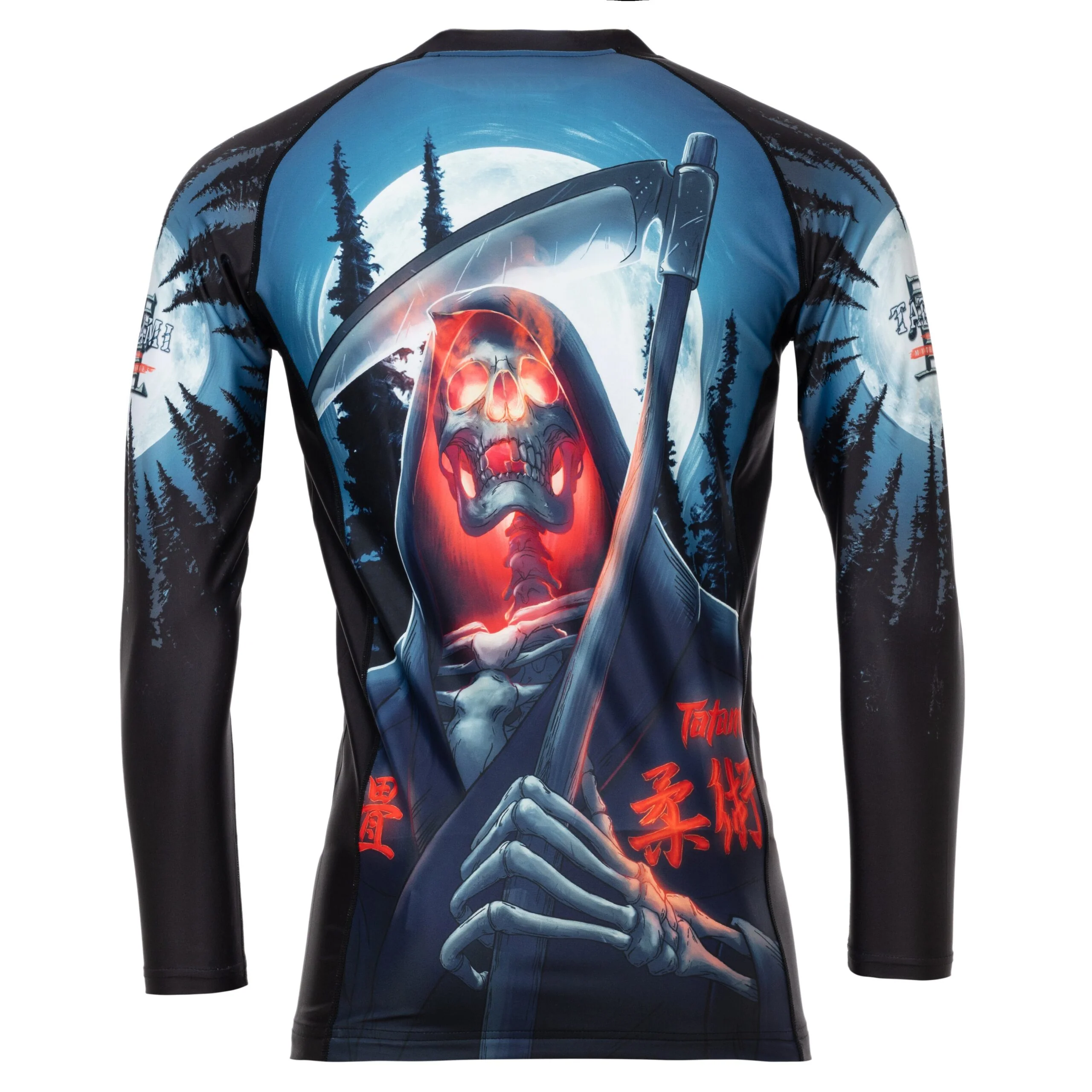 T-shirt de Compressoin Eco Tatami Fightwear Myth Series Reaper - Noir - Image 2