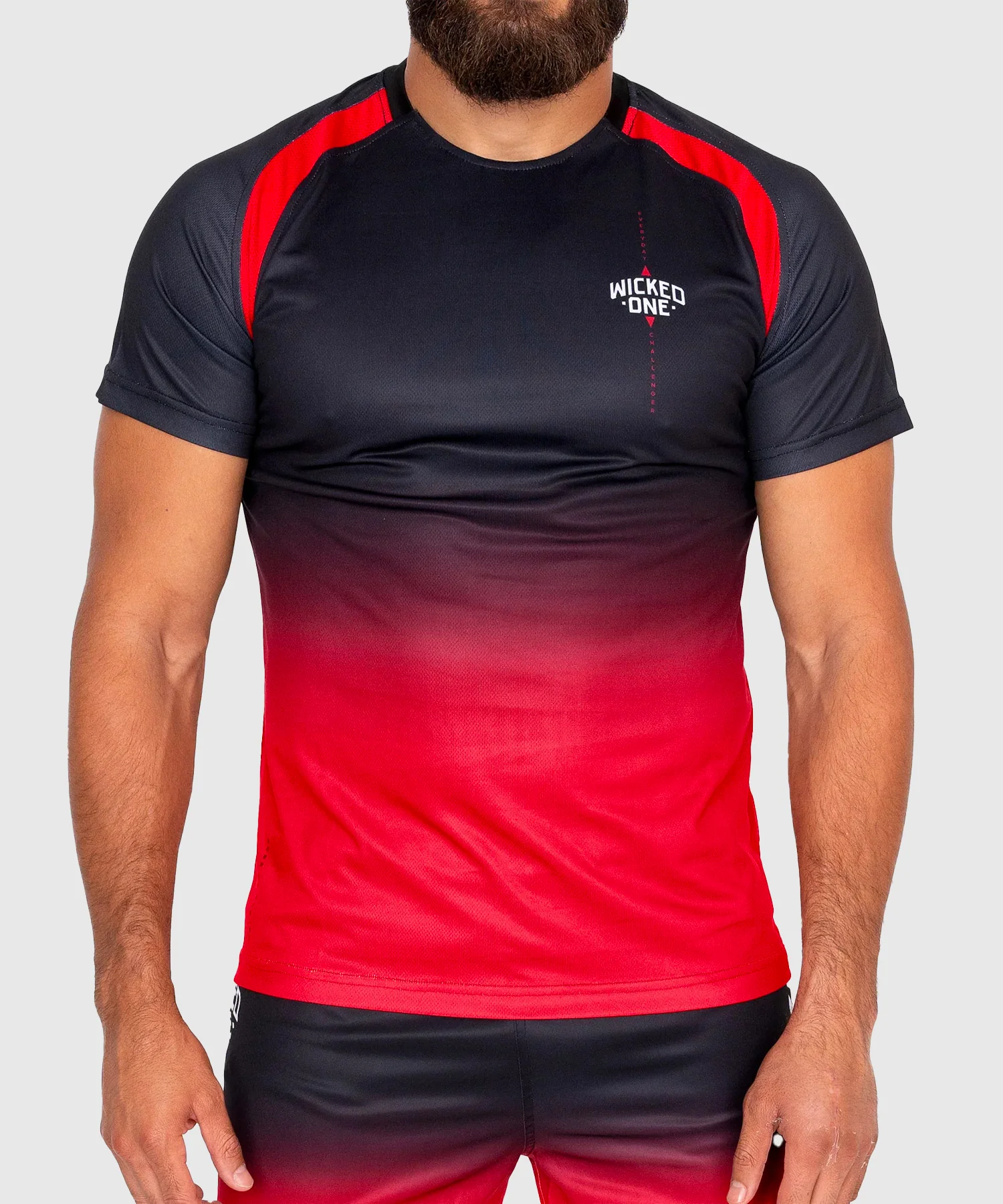 T-Shirt D'Entrainement Wicked One Ghost - Noir/Rouge - Image 4