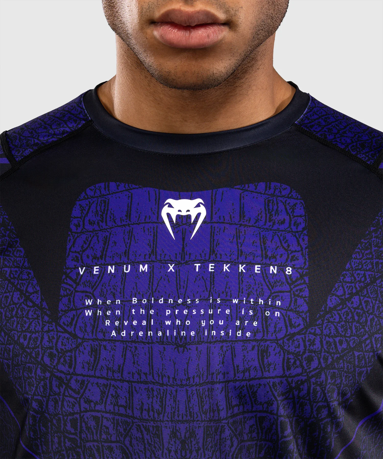 T-shirt Dry Tech Kazuya Venum x TEKKEN 8 - Noir/Violet - Image 4