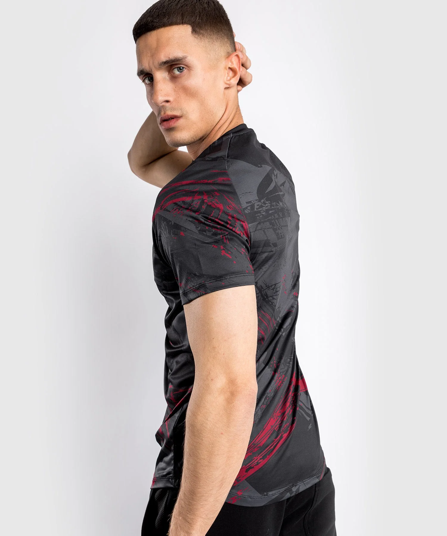 T-shirt Dry Tech Manches Courtes Homme UFC Venum Authentic Fight Week 2.0 - Noir - Image 7