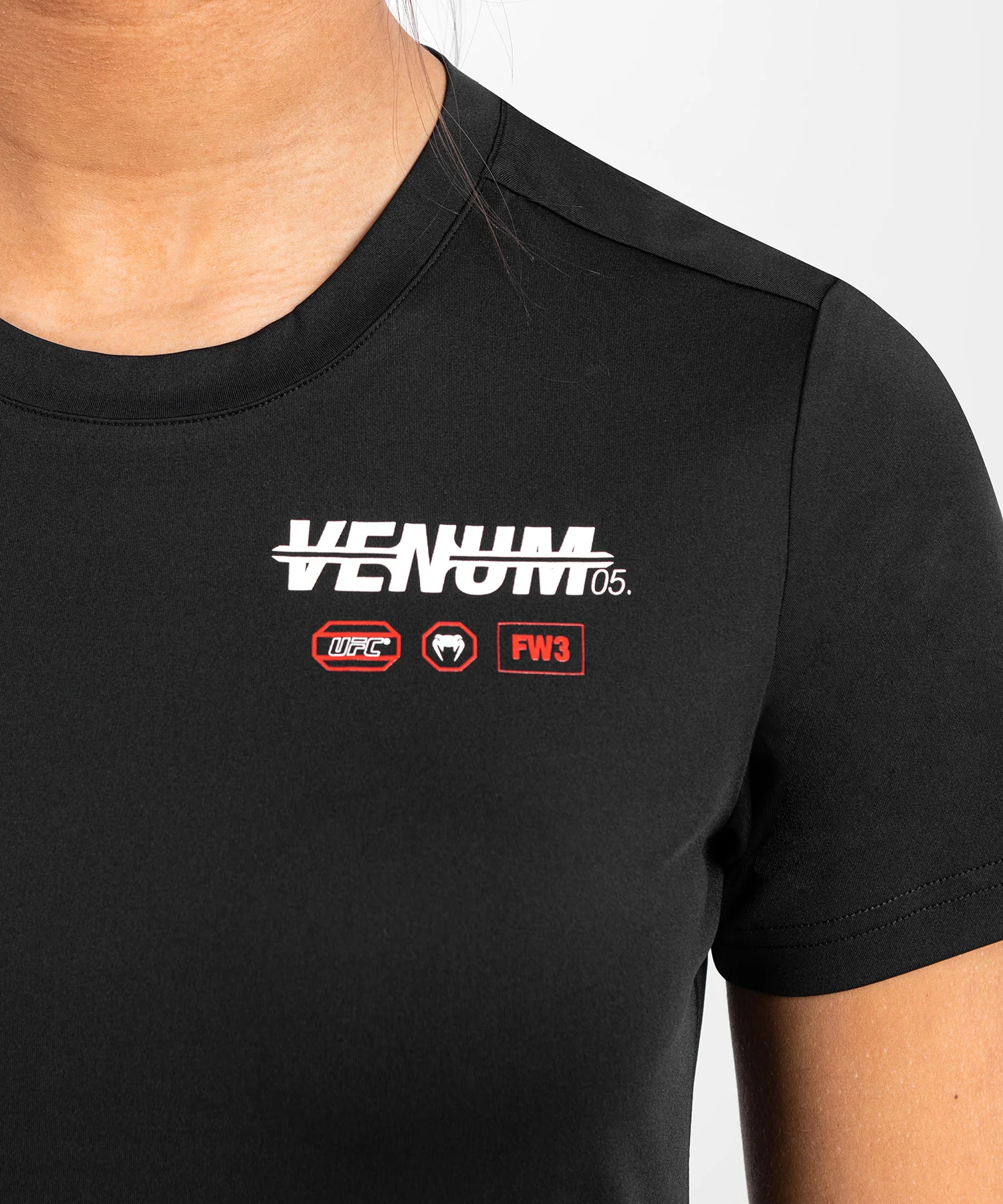 T-shirt Dry-Tech pour Femmes UFC Adrenaline by Venum Fight Week - Noir - Image 6