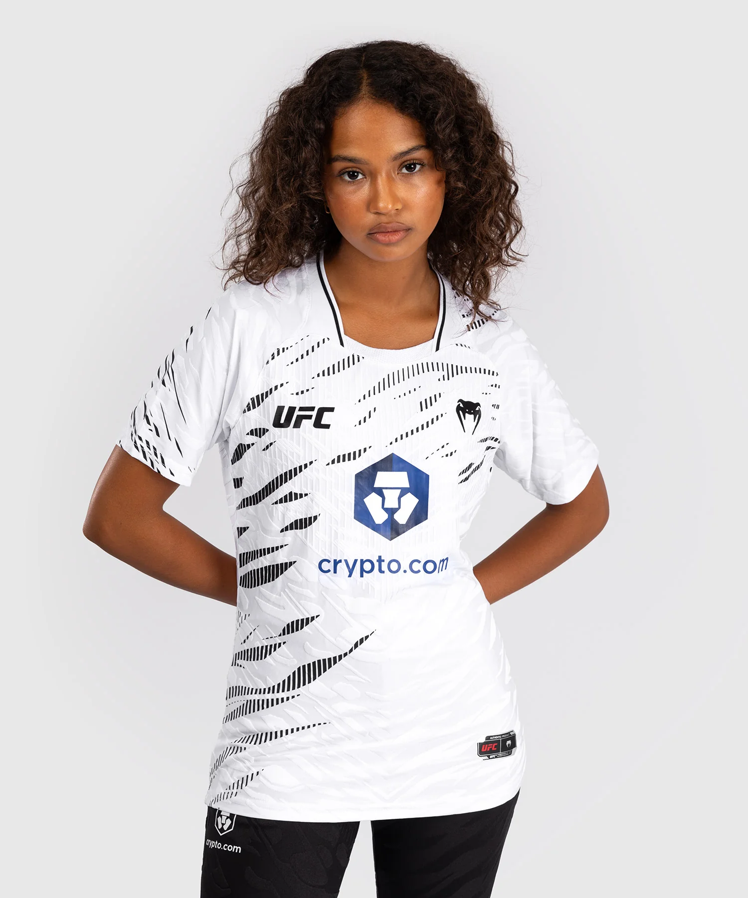 T-shirt Dry-Tech pour Femmes UFC Fusion by Venum Authentic Fight Night - Blanc