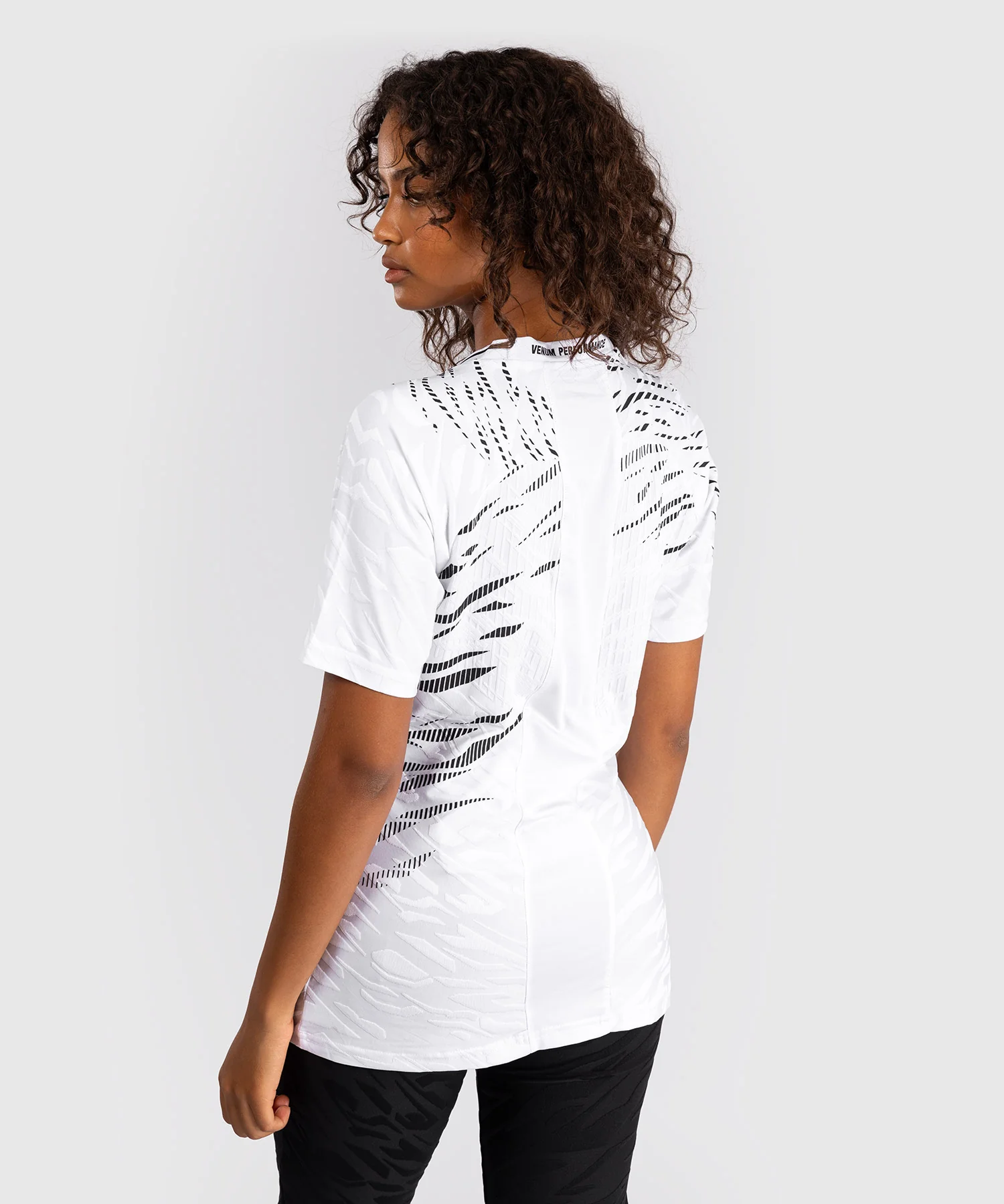 T-shirt Dry-Tech pour Femmes UFC Fusion by Venum Authentic Fight Night - Blanc - Image 3