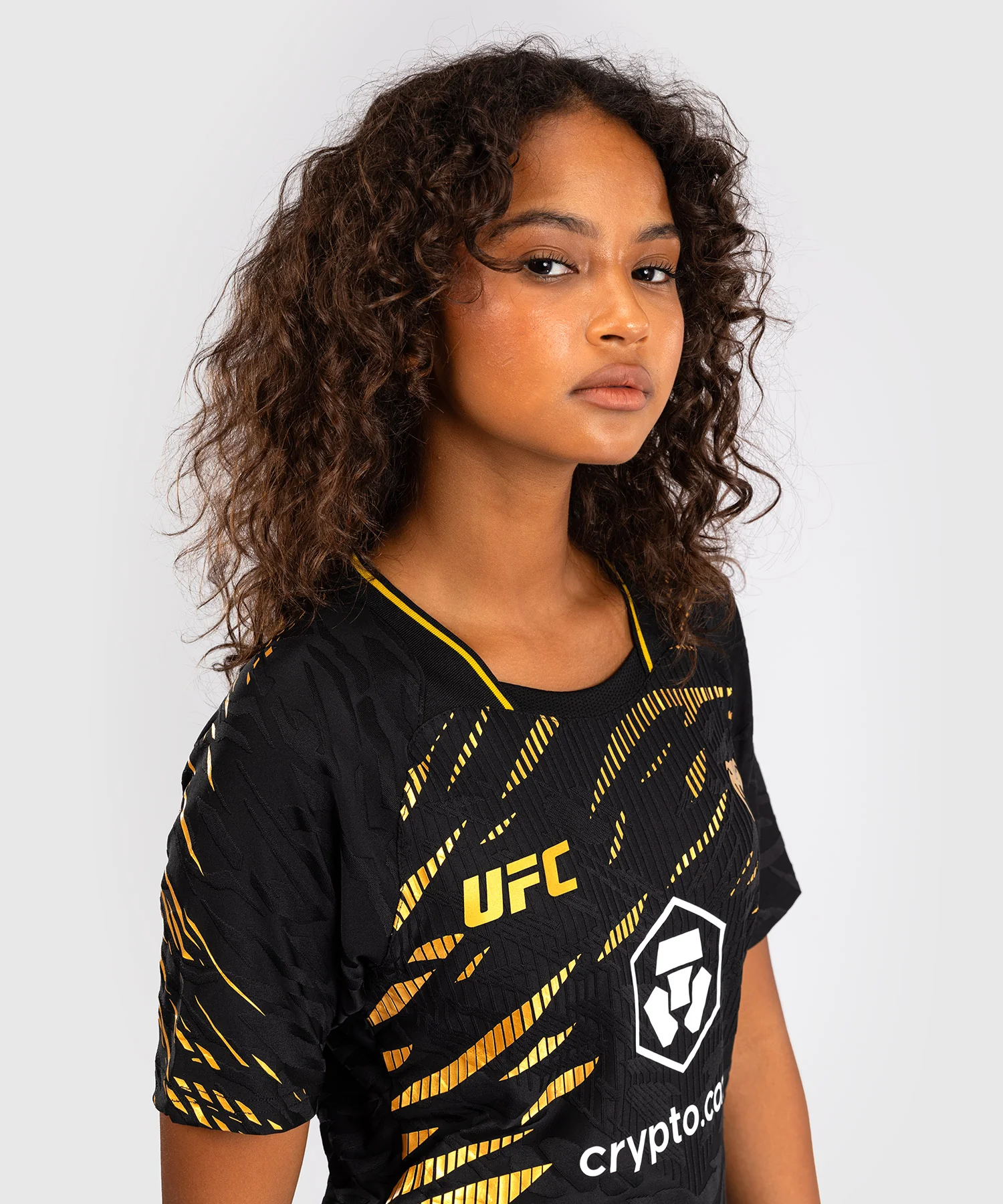 T-shirt Dry-Tech pour Femmes UFC Fusion by Venum Authentic Fight Night - Champion - Image 4
