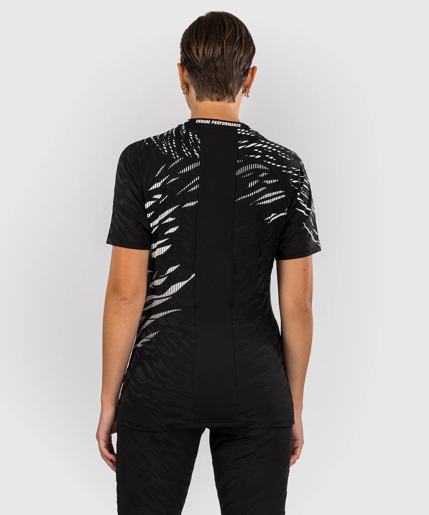 T-shirt Dry-Tech pour Femmes UFC Fusion by Venum Authentic Fight Night - Noir - Image 3