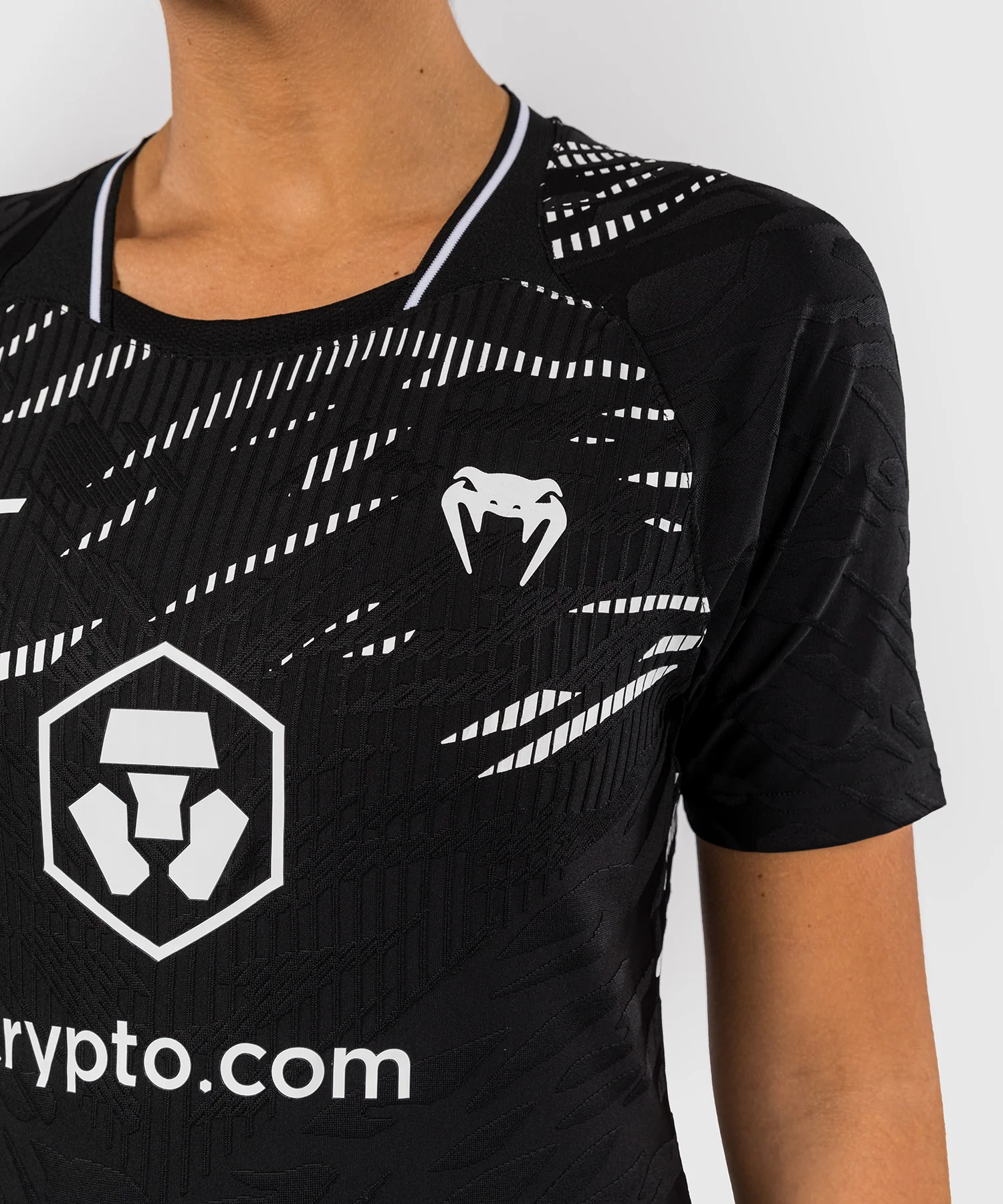 T-shirt Dry-Tech pour Femmes UFC Fusion by Venum Authentic Fight Night - Noir - Image 4