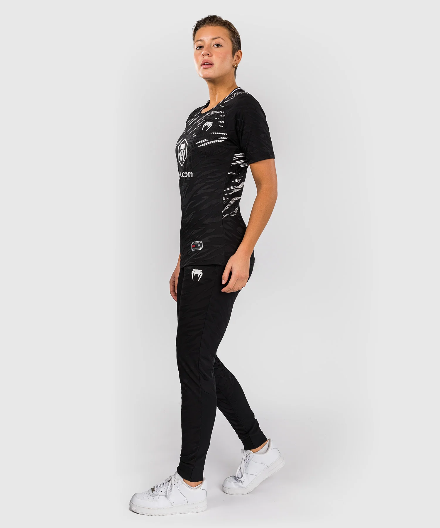 T-shirt Dry-Tech pour Femmes UFC Fusion by Venum Authentic Fight Night - Noir - Image 8